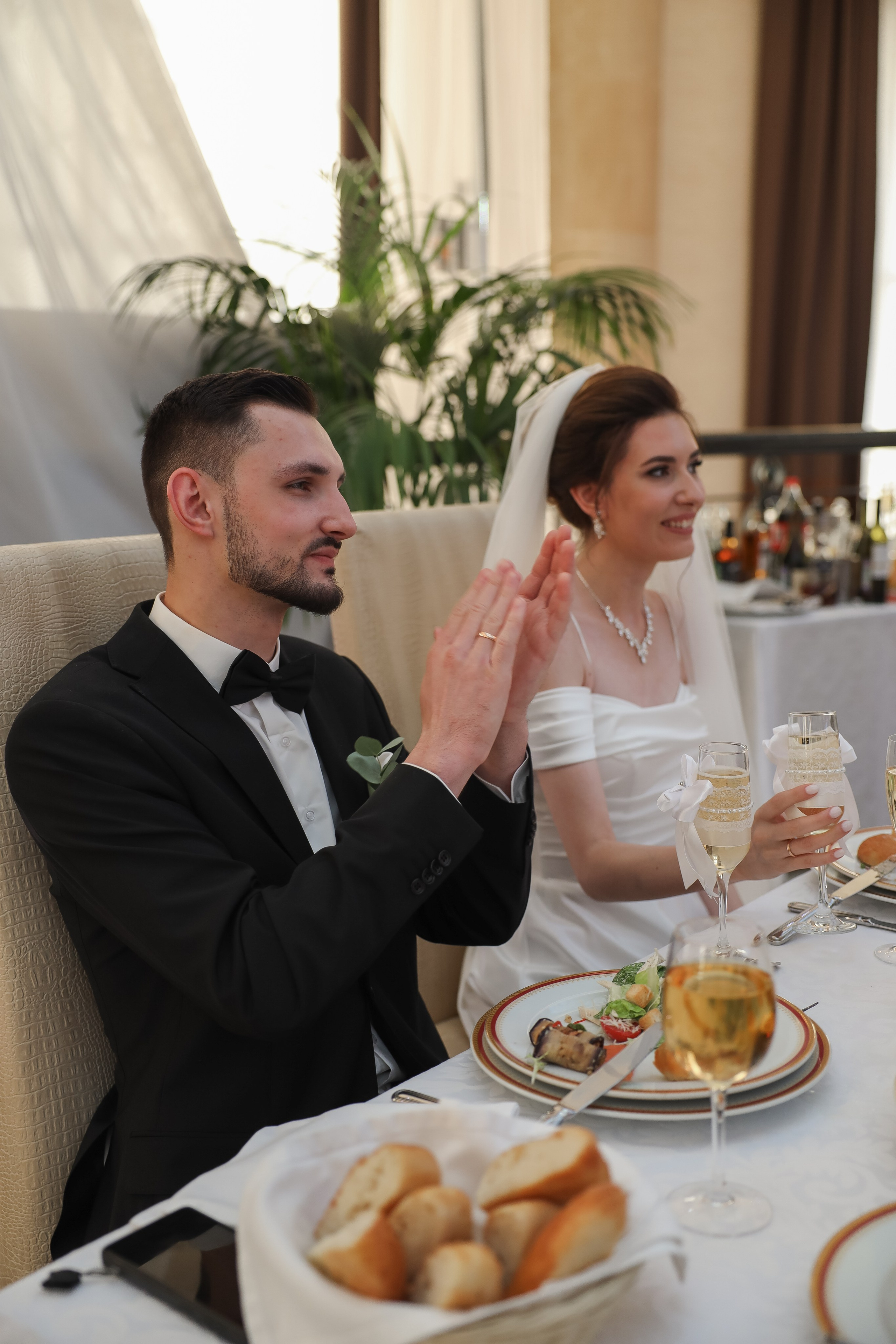 Юрий и Анастасия | Ресторан Fusion. Свадебный фотограф Москва