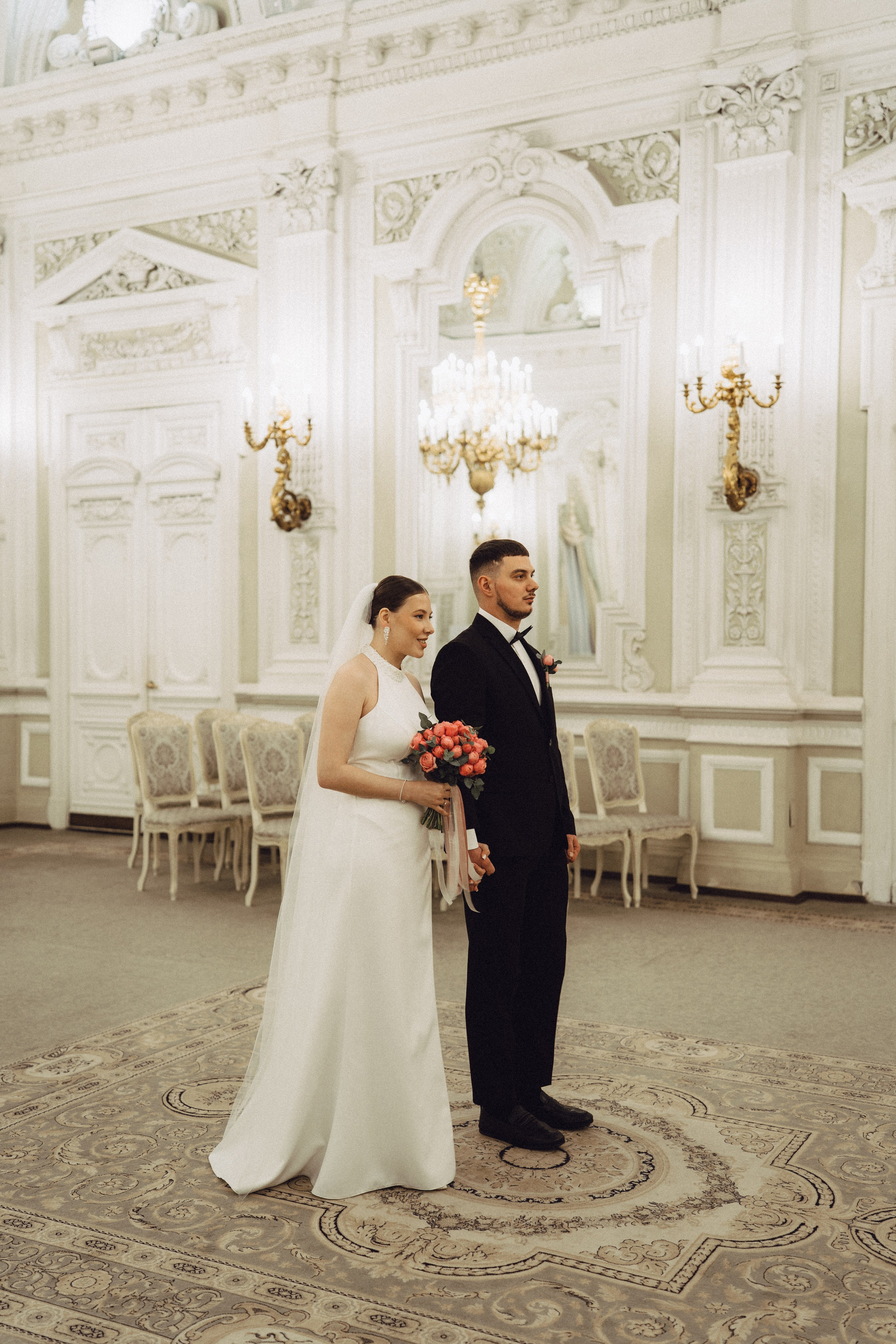 СВАДЕБНАЯ СЬЕМКА В ПЕВОМ ДВОРЦЕ БРАКОСОЧЕТАНИЯ. Профессиональный фотограф, Санкт-Петербург — Виктория Богомолова