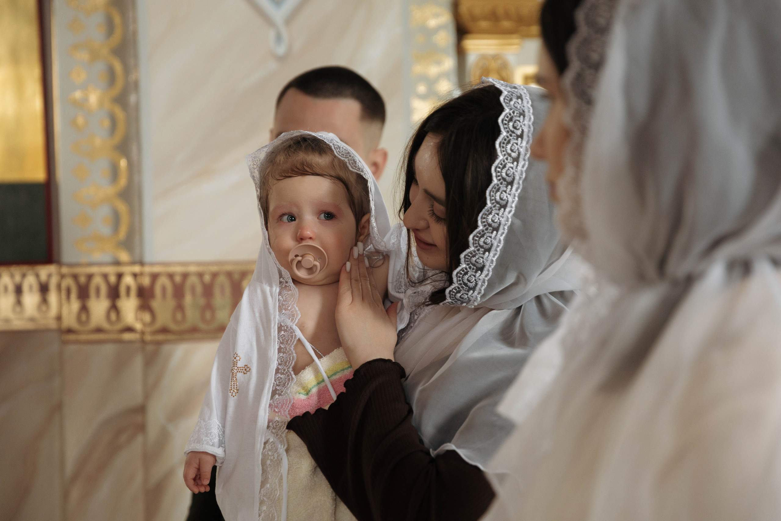 Таинство Крещения Владиславы. Фотограф Сальск Катерина