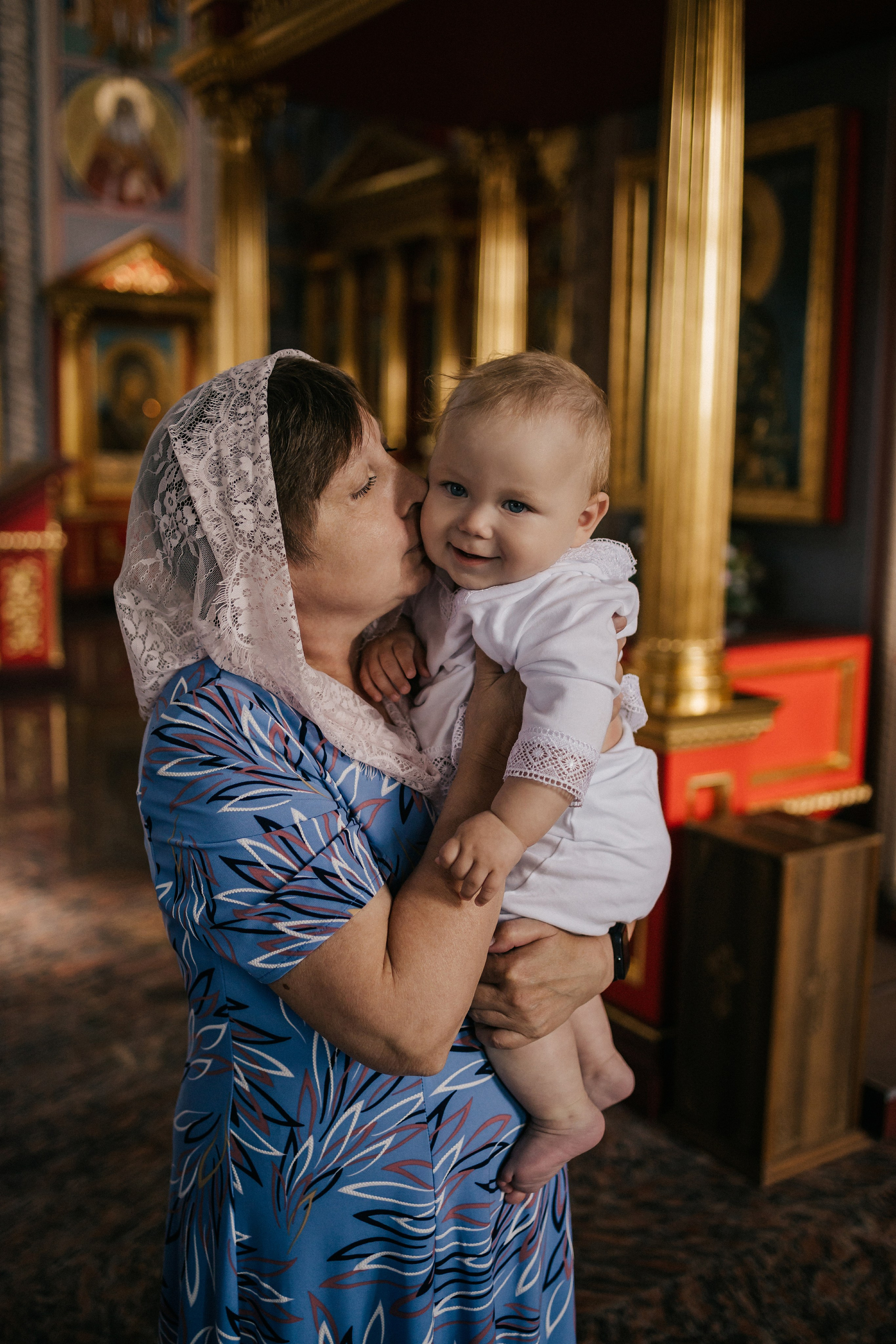 Крещение в Соборе в честь князя Георгия Всеволодовича. Фотограф Нижний Новгород