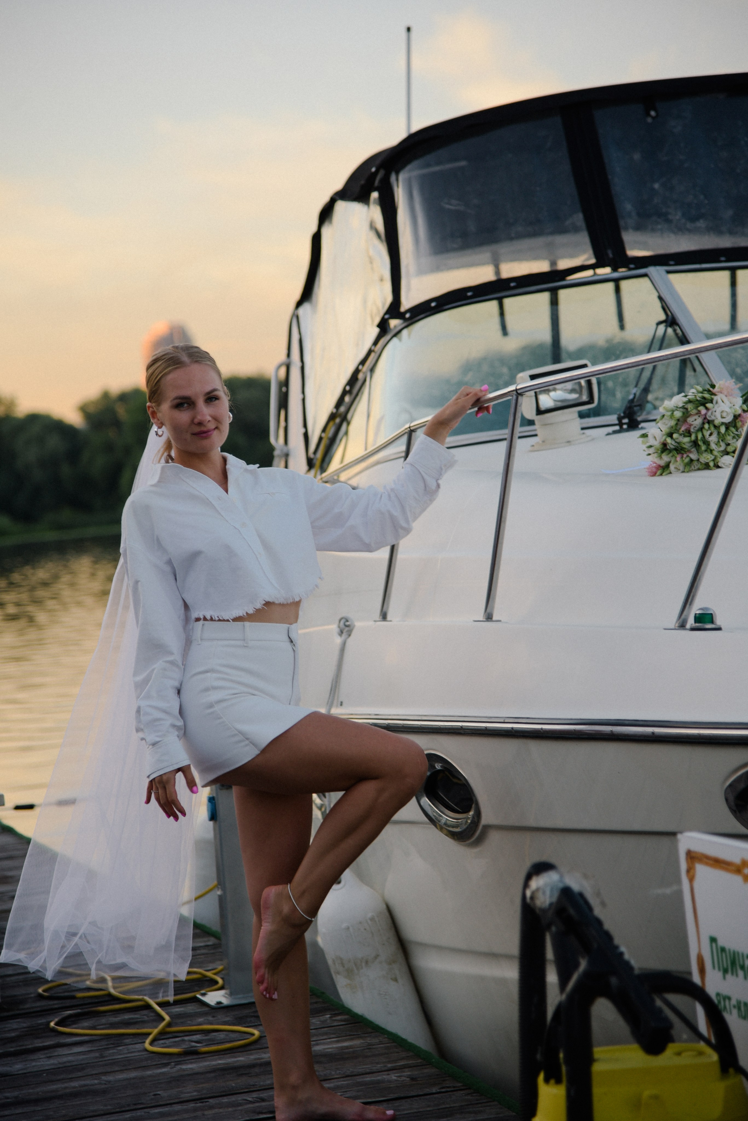 Девичник на яхте. Фотограф Лола Волна, город Москва