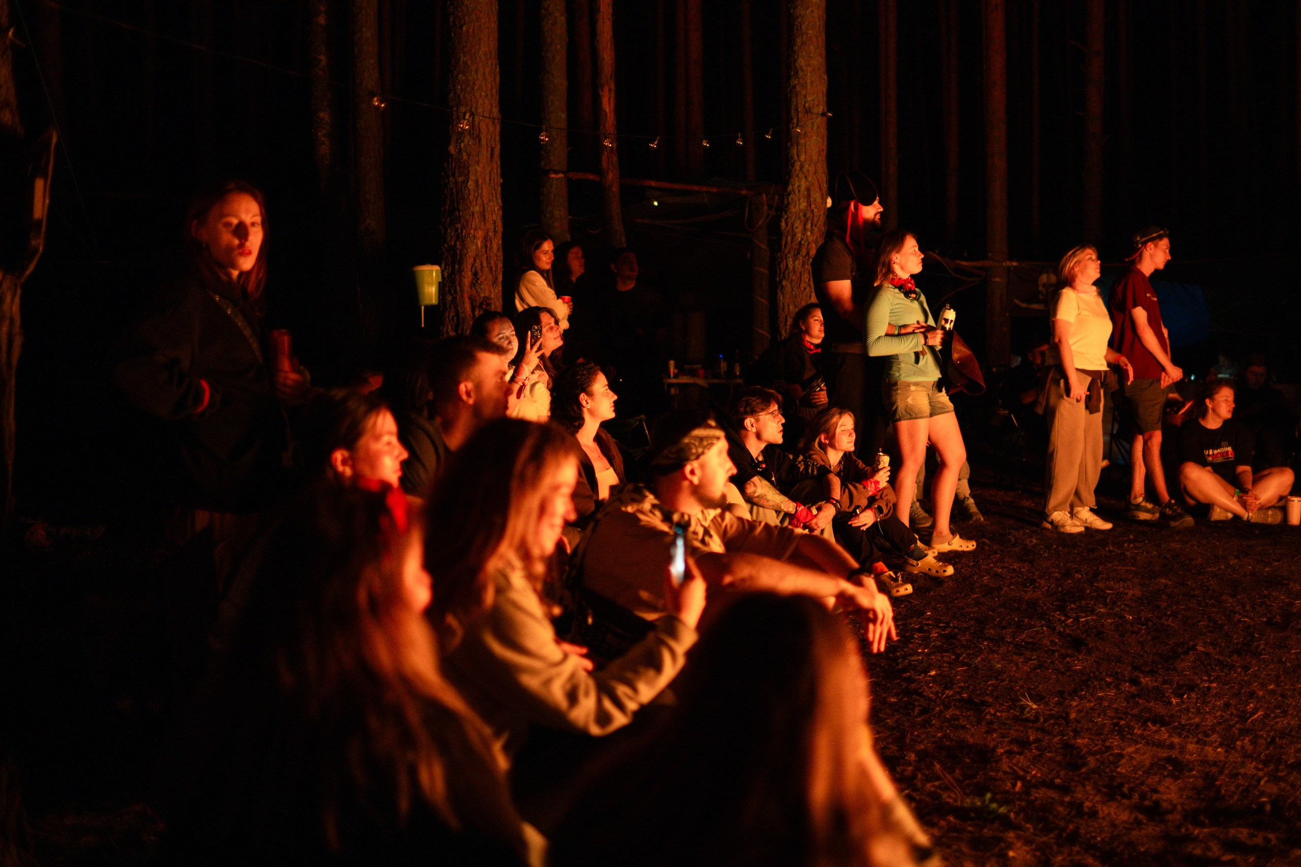 Лагерь пиратов для взрослых на острове на Волге. Фотограф Сергей Красильников