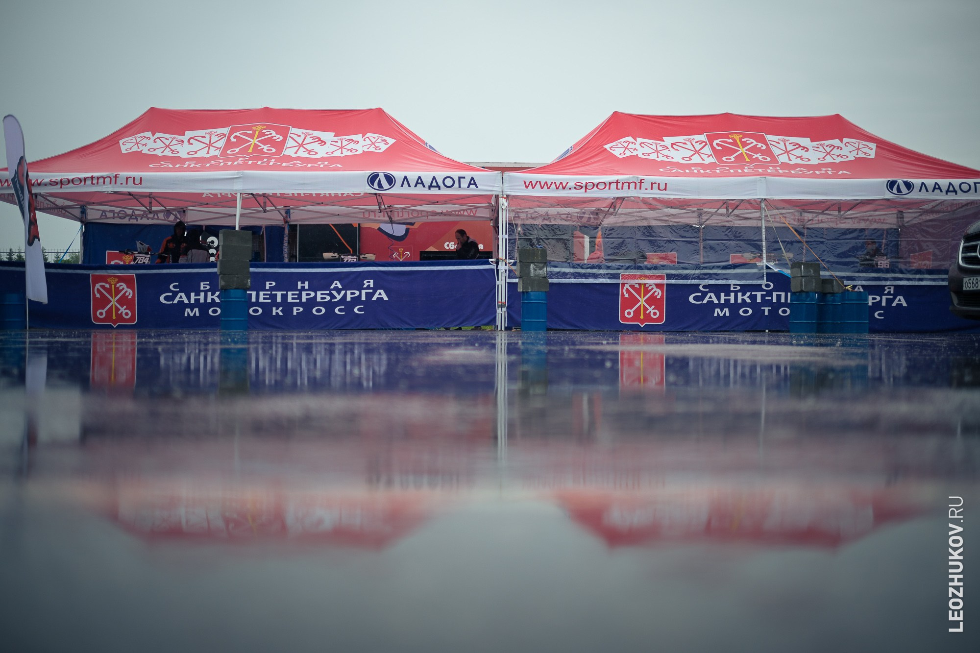 1 round of ММТ RGP russian motocross championships. Sports photographer Leonid Zhukov