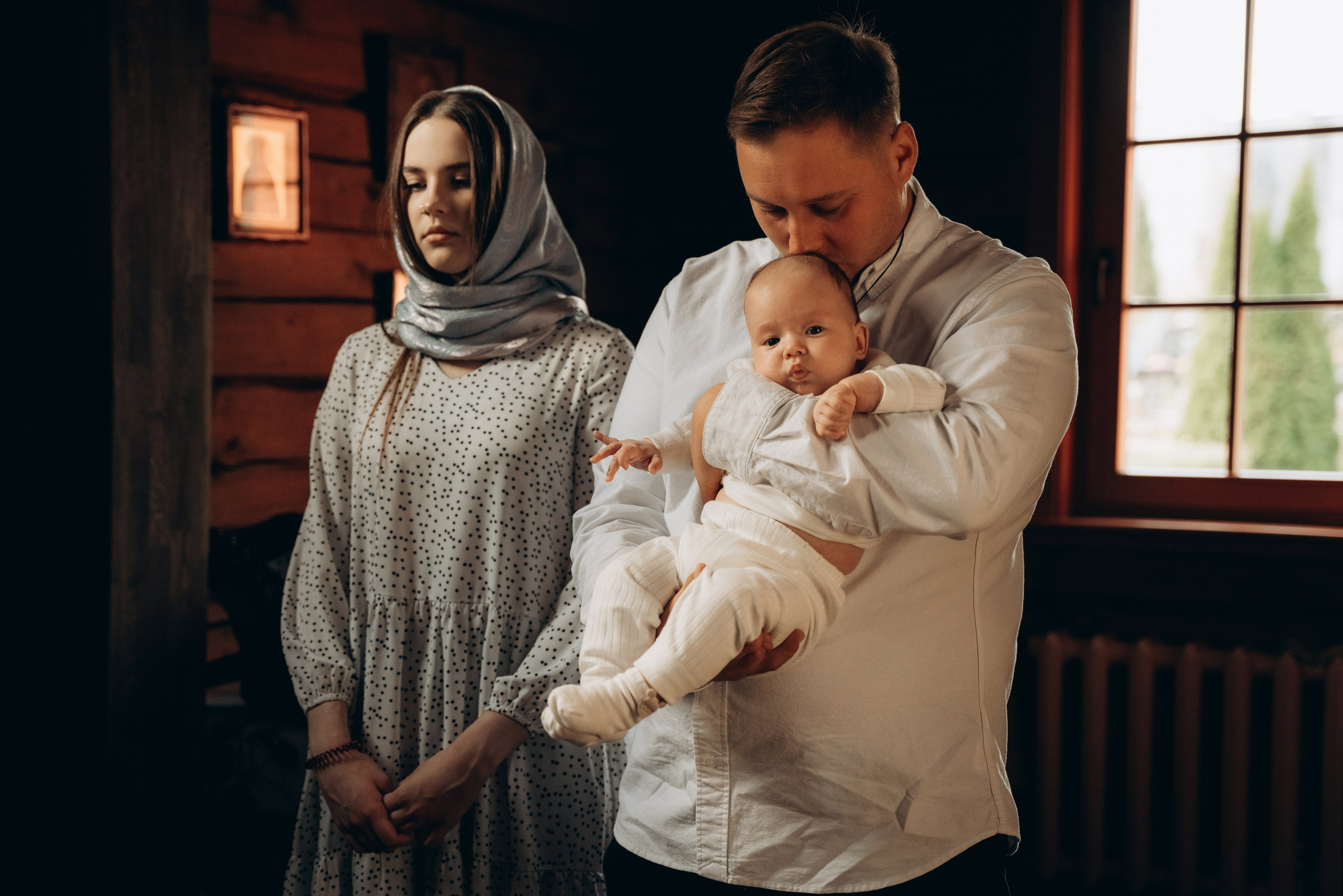 Крещение Мишки. Фотограф в Минске — Мария Миллс