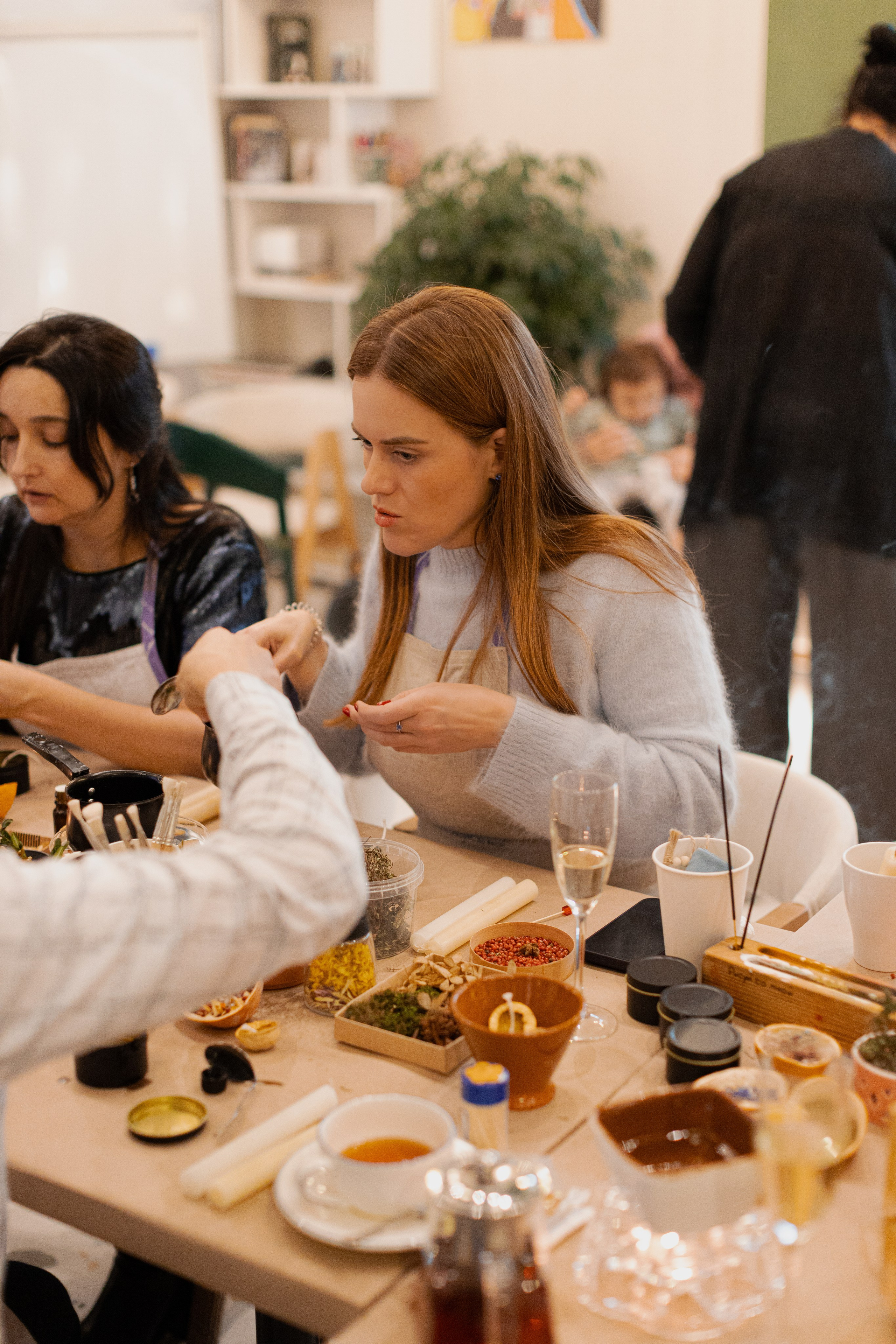 Мк свечи и венок (новогодний корпоратив). Анастасия Ракчеева Художник