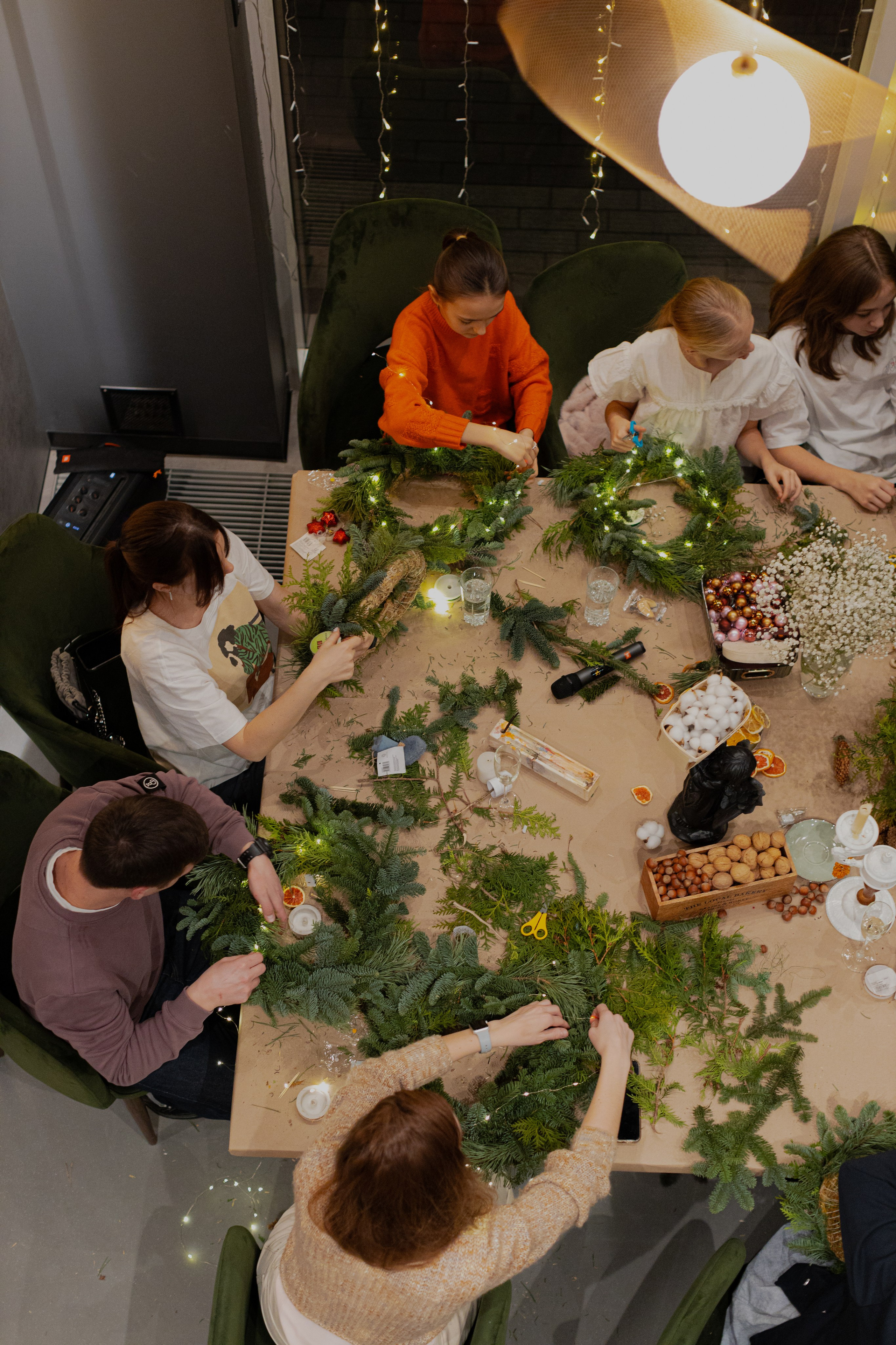 Мк Новогодний Венок. Анастасия Ракчеева Художник