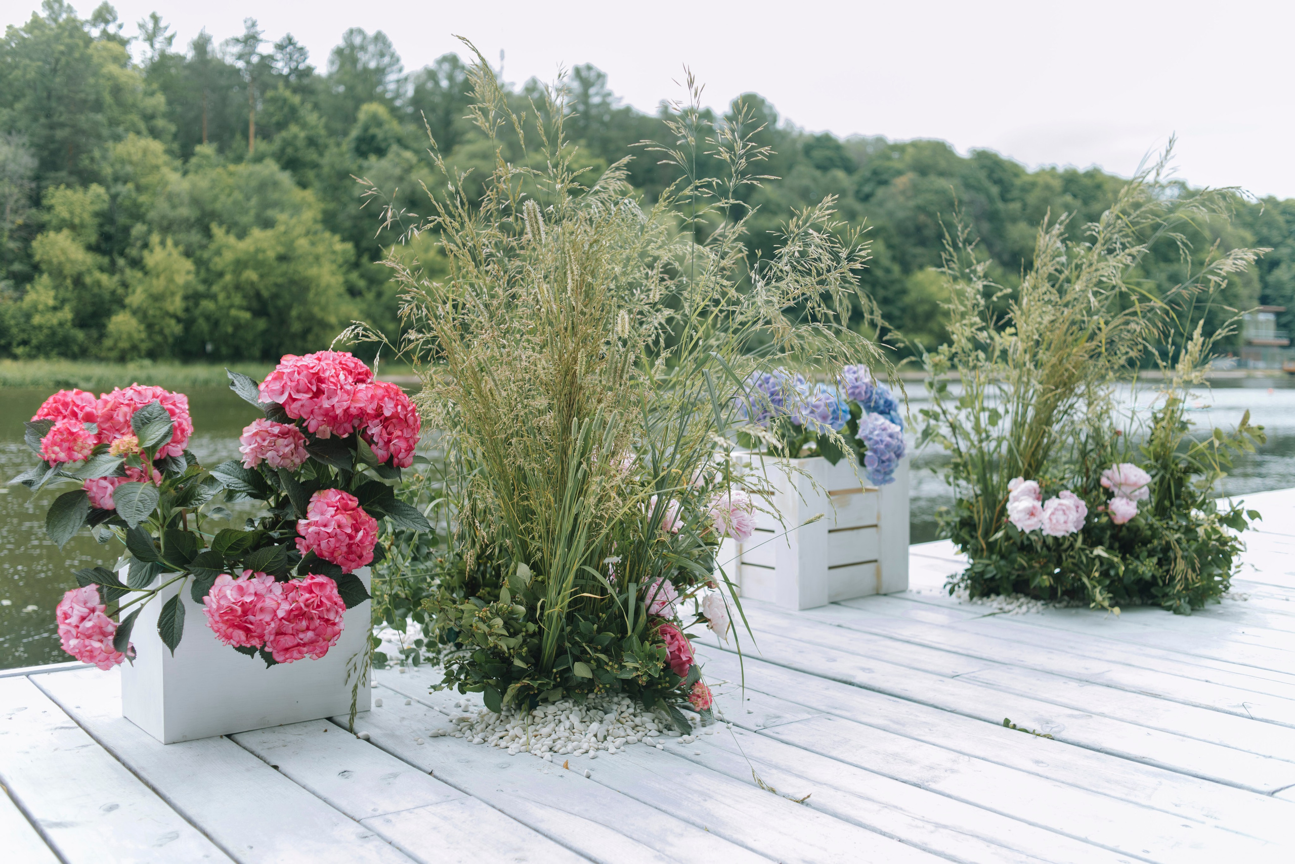 Ресторан Причал. Оформление свадеб, декор свадеб Вера Маркова, Москва