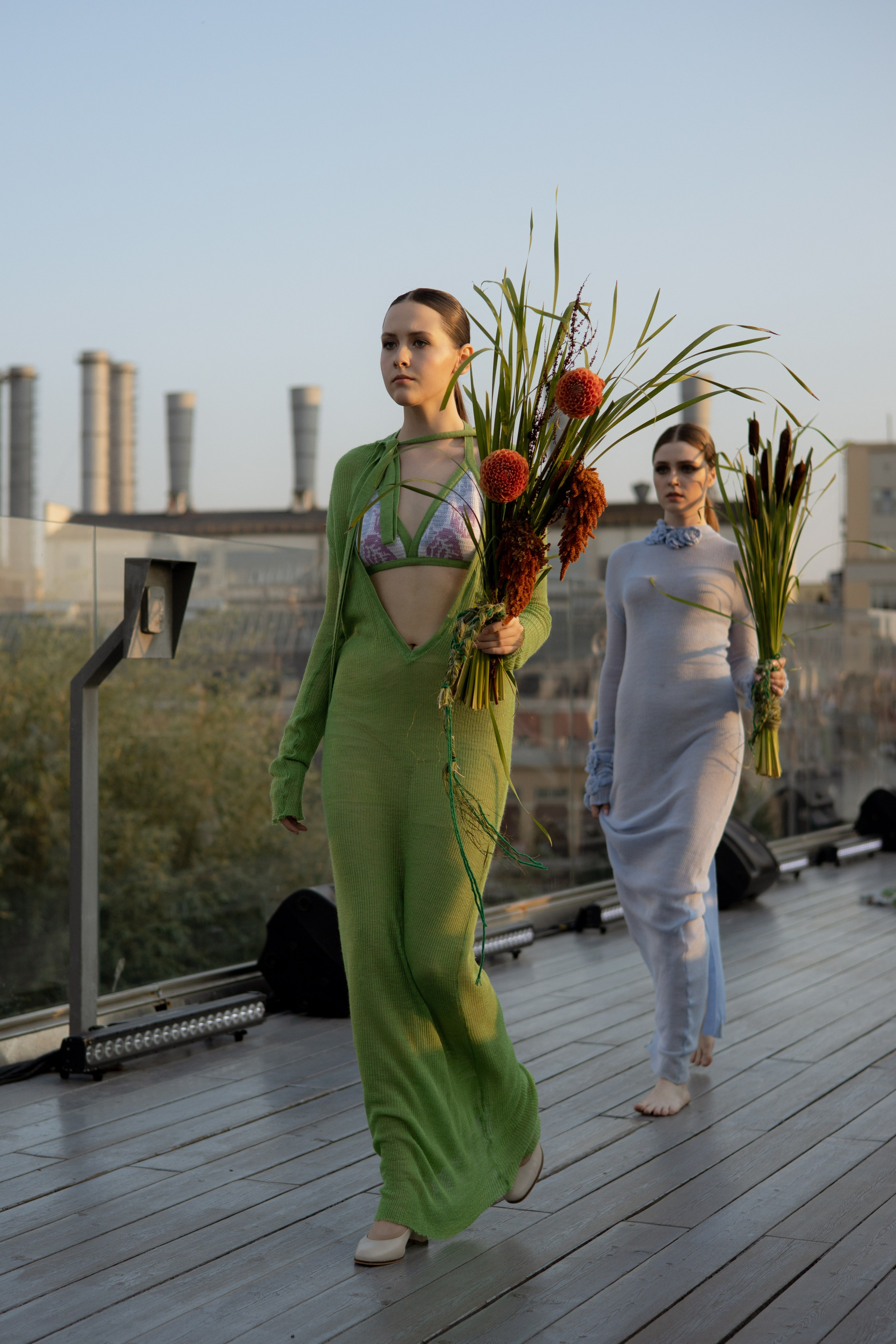 Модный показ. Парящий мост. Оформление свадеб, декор свадеб Вера Маркова, Москва