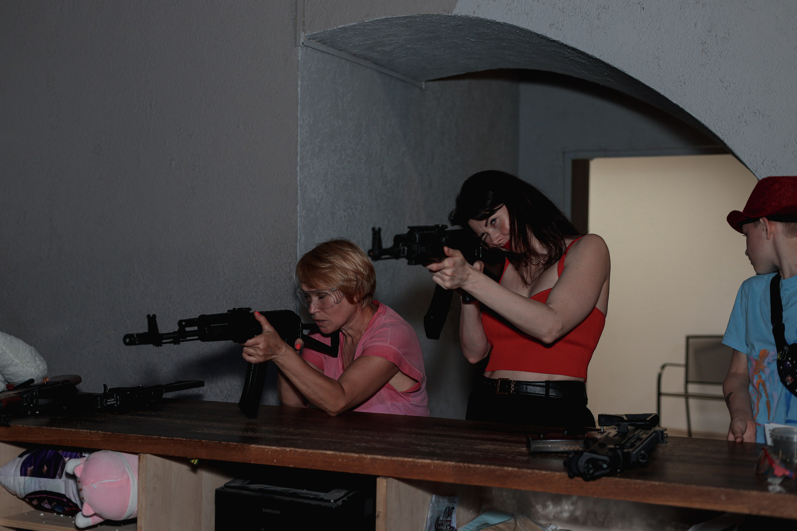 День рождение в стрелковом клубе. Фотограф Надршина Лилия