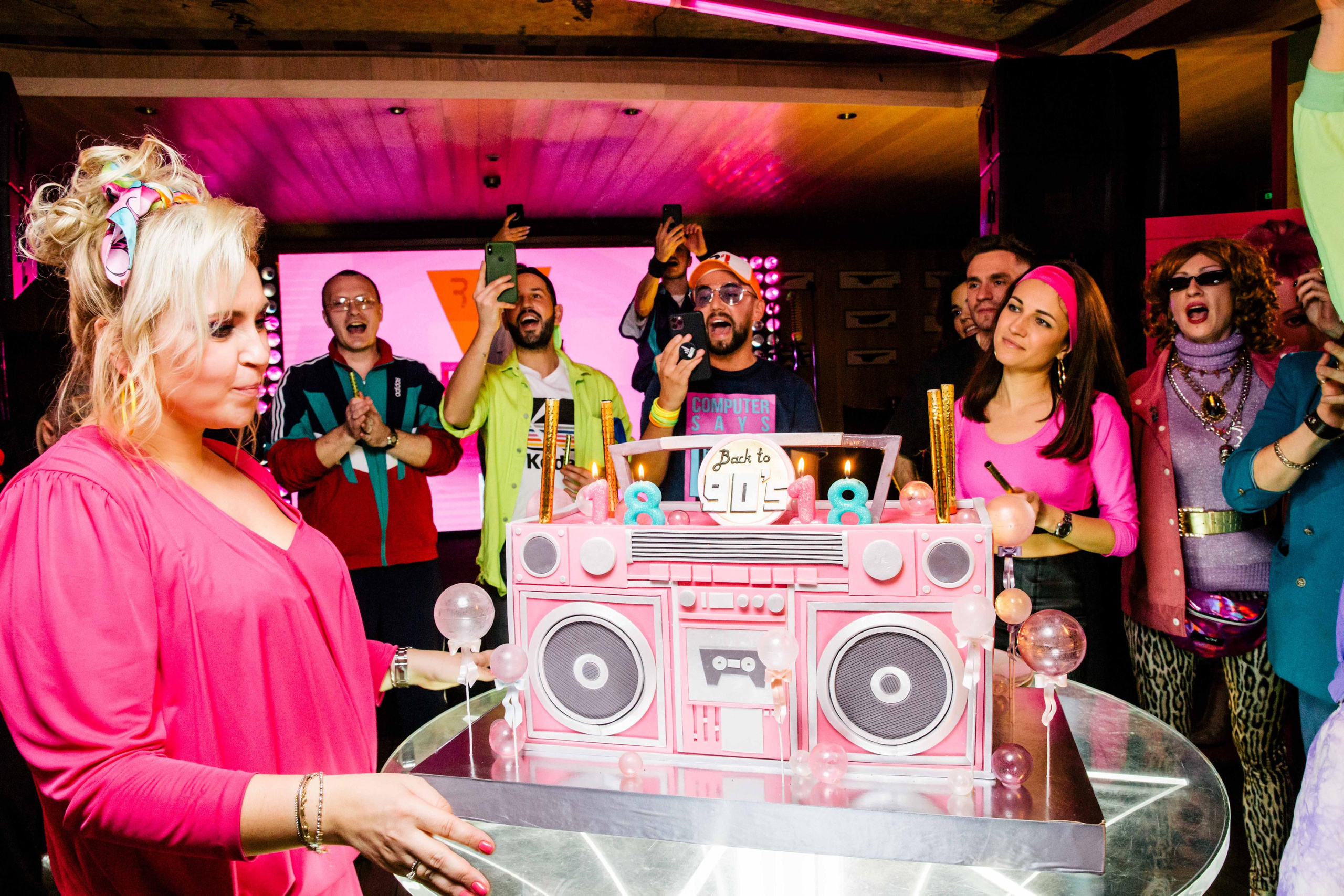 День рождение в стиле 90х. Александр Чернин. Семейный и событийный фотограф