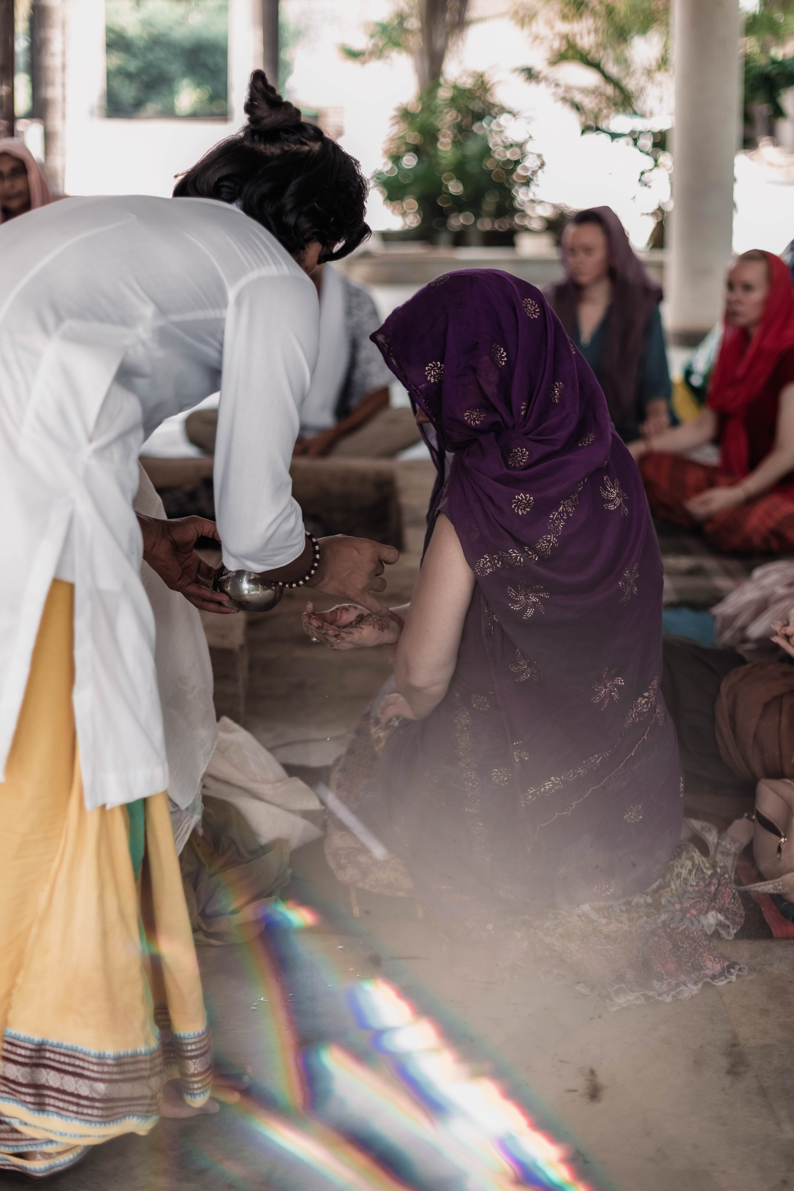 Pitri Paksha yagyas & poojas Devraha Baba ji ashram. Mariam Bagdasaryan