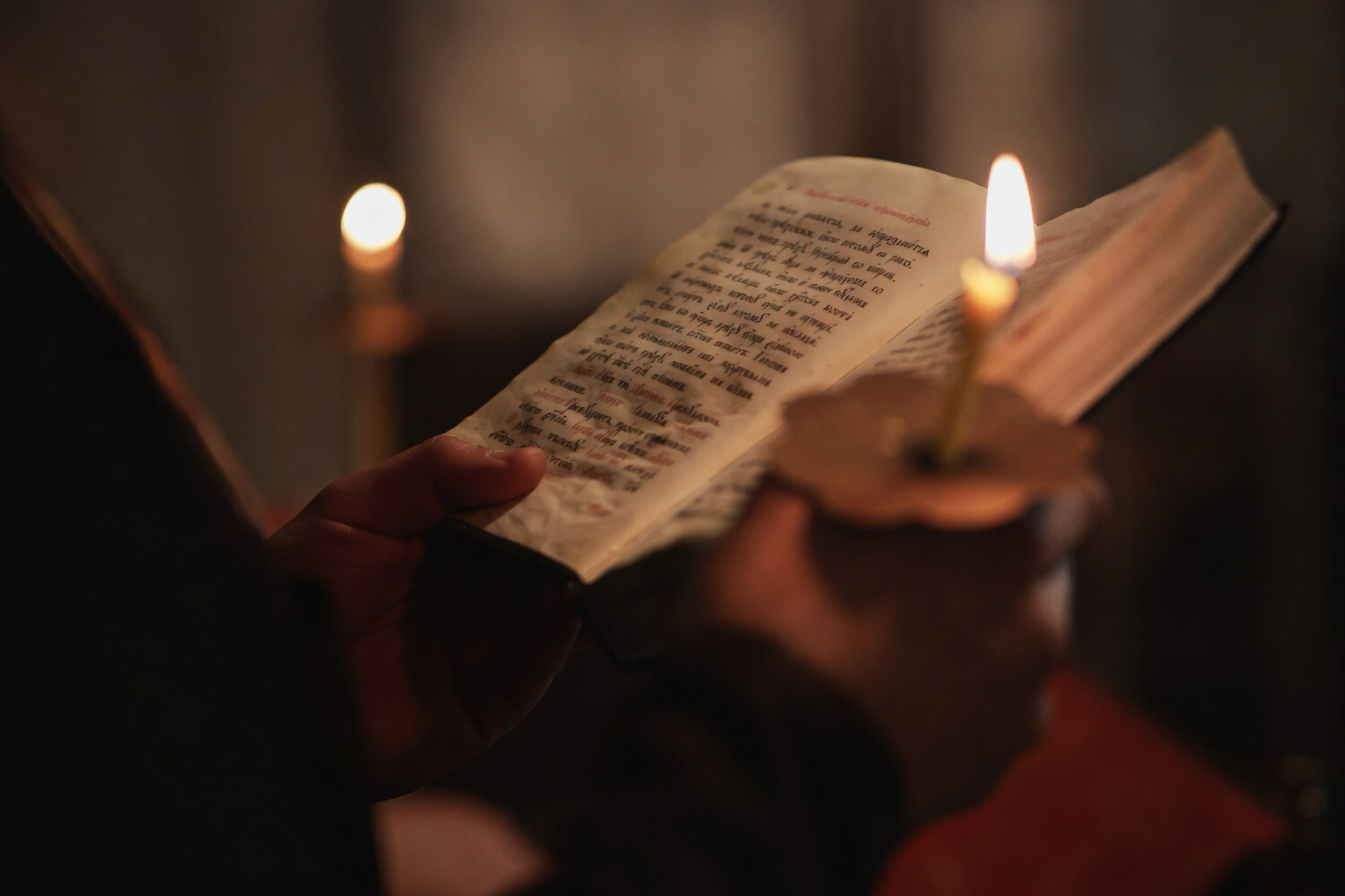 Фрагмент обряда крещения: крестильная рубашка и святая вода. Достоинство фактуры ткани и мягкий пленочный свет. Фотограф Илья Антропов, Храм на Крови.