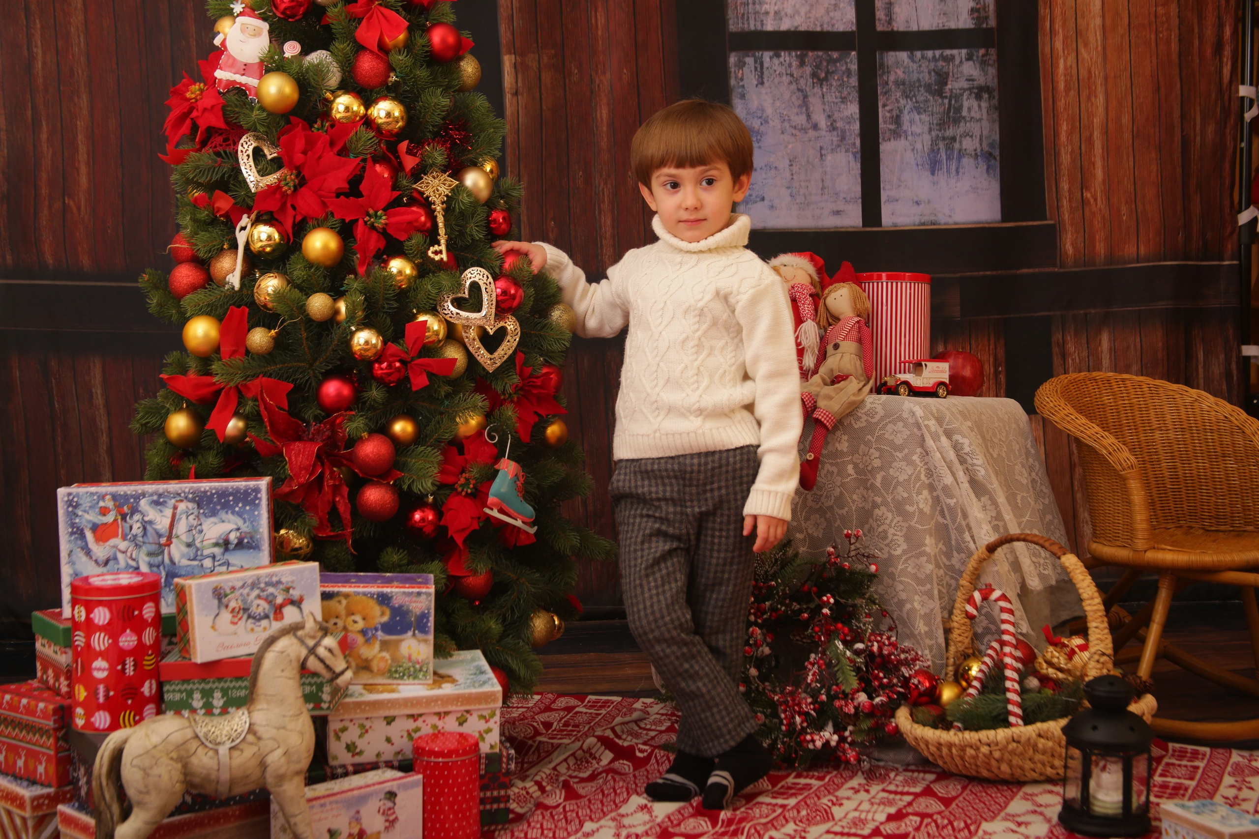 Рождество. Семейный и детский фотограф Антон Зорин