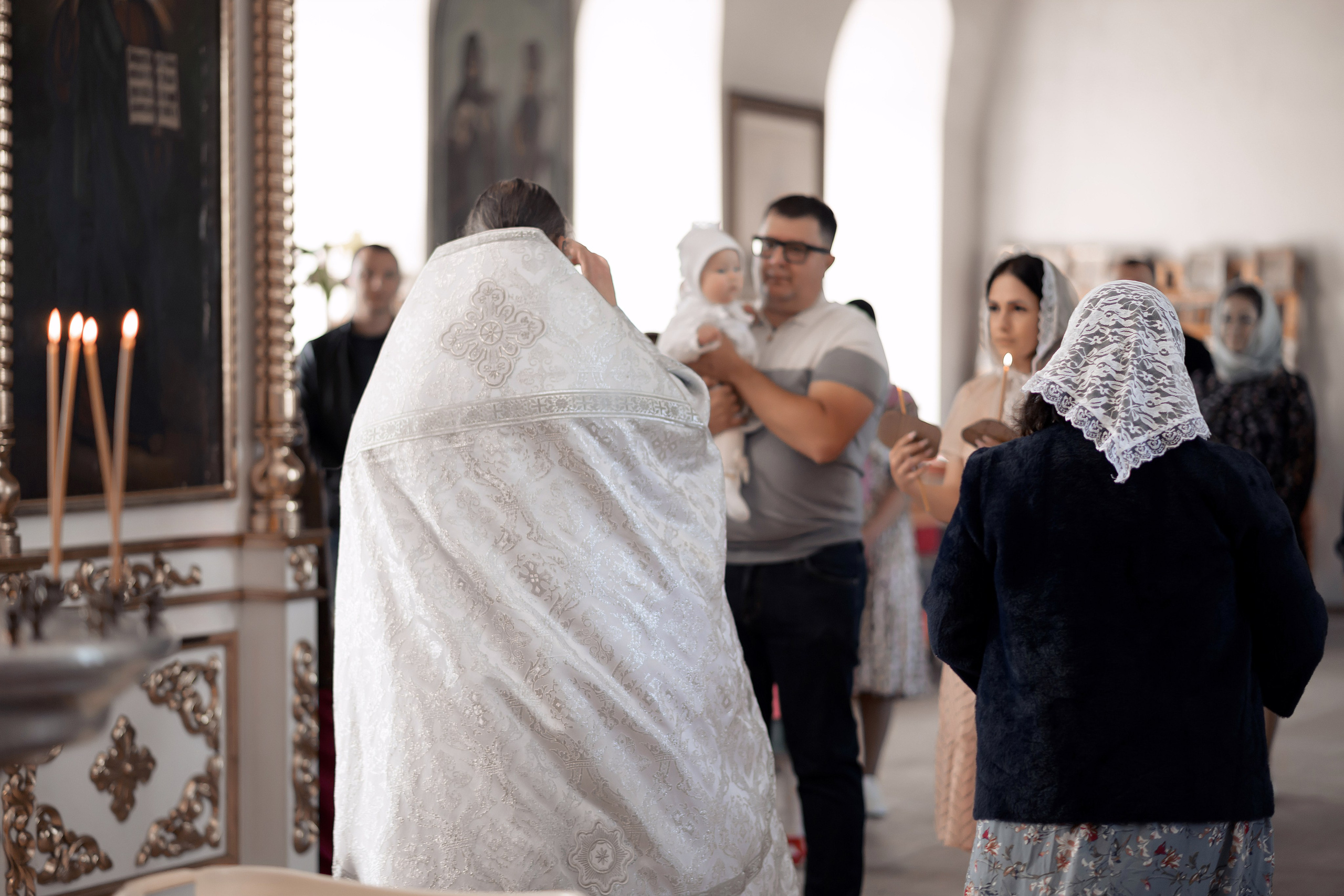 Крещение Екатнрины. Свадебный фотограф Белгород Валуйки Старый Оскол Воронеж