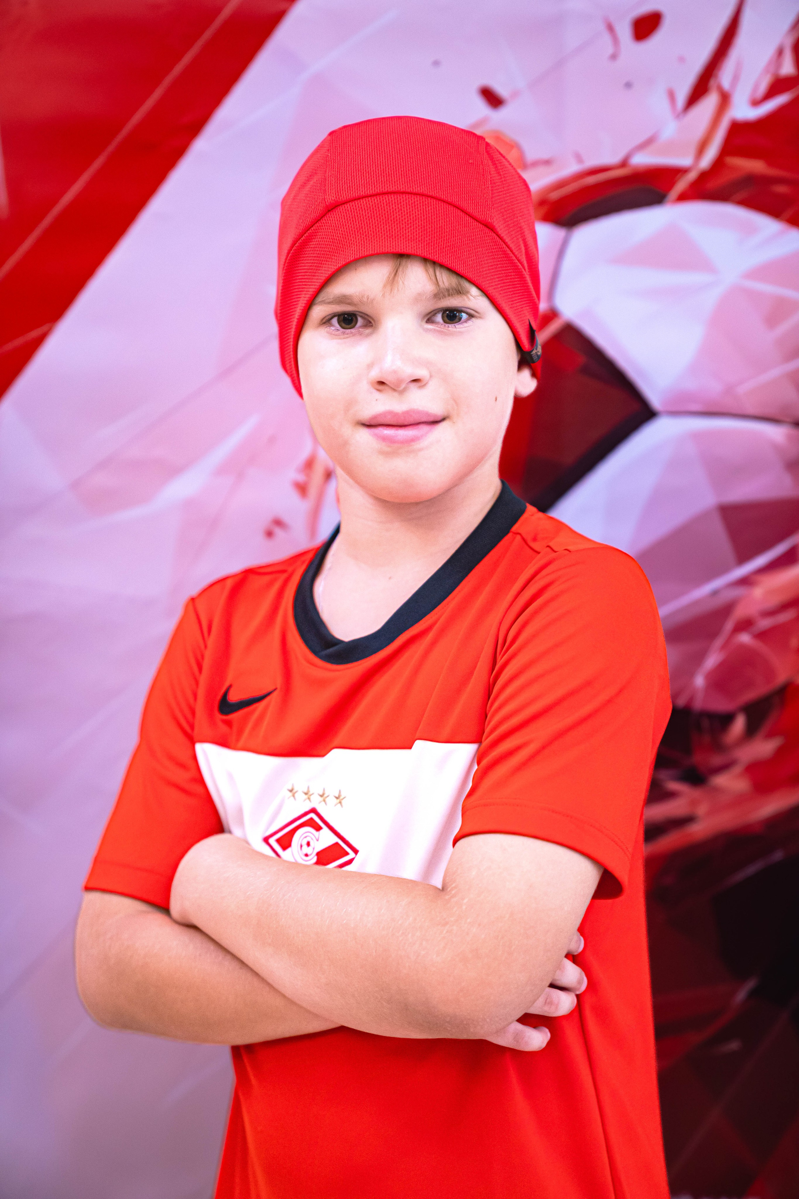 Портреты футболистов Спартак Юниор. Фото и видео съёмка на заказ. VAU Studia. Москва