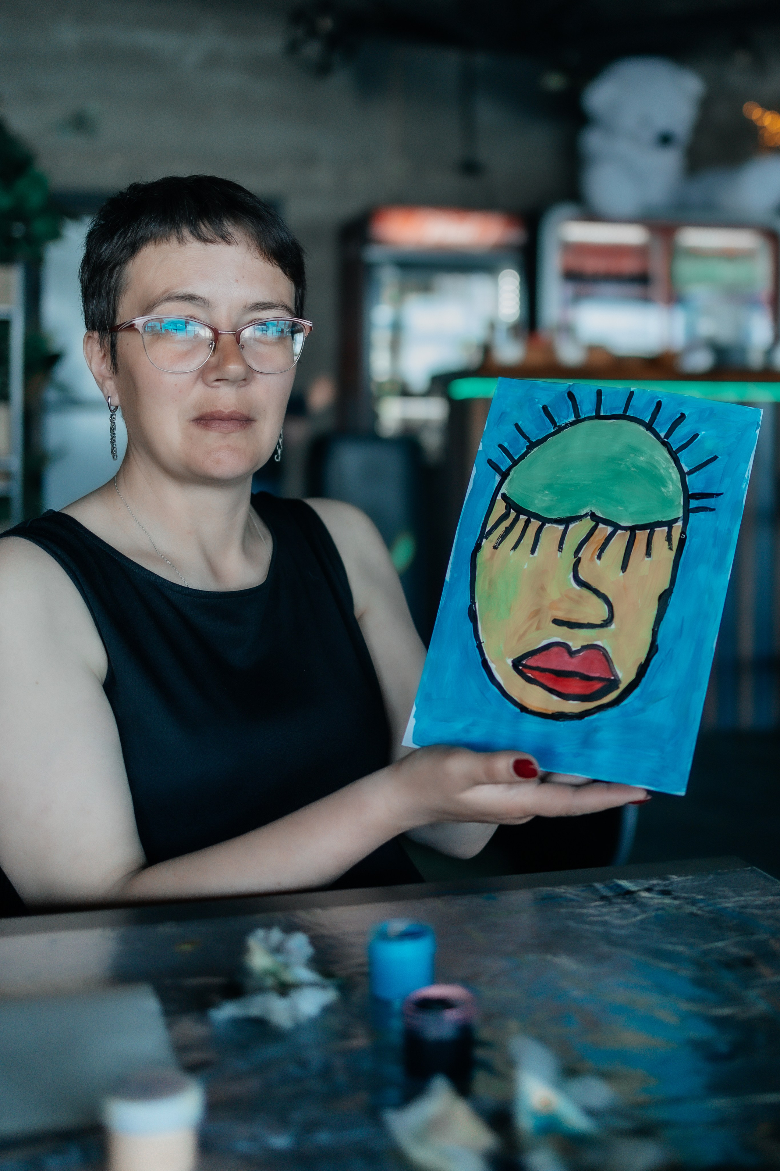 Азартное рисование. Семейный и детский фотограф в Славгороде Анастасия Винс