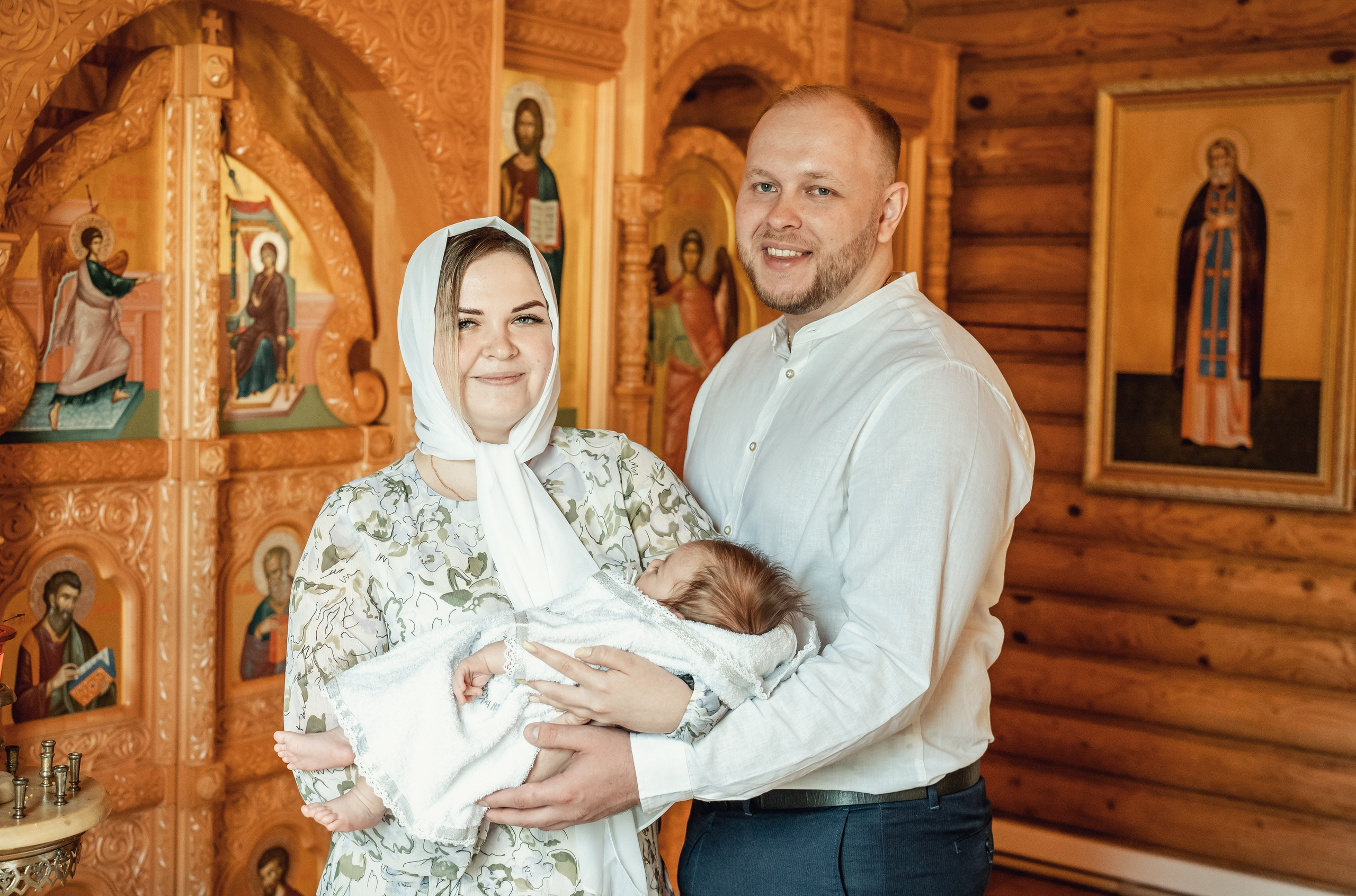 Крещение Федора в храме 12 апостолов. Фотограф на Крещение Тула и Венчание в Туле, детский и семейный фотограф