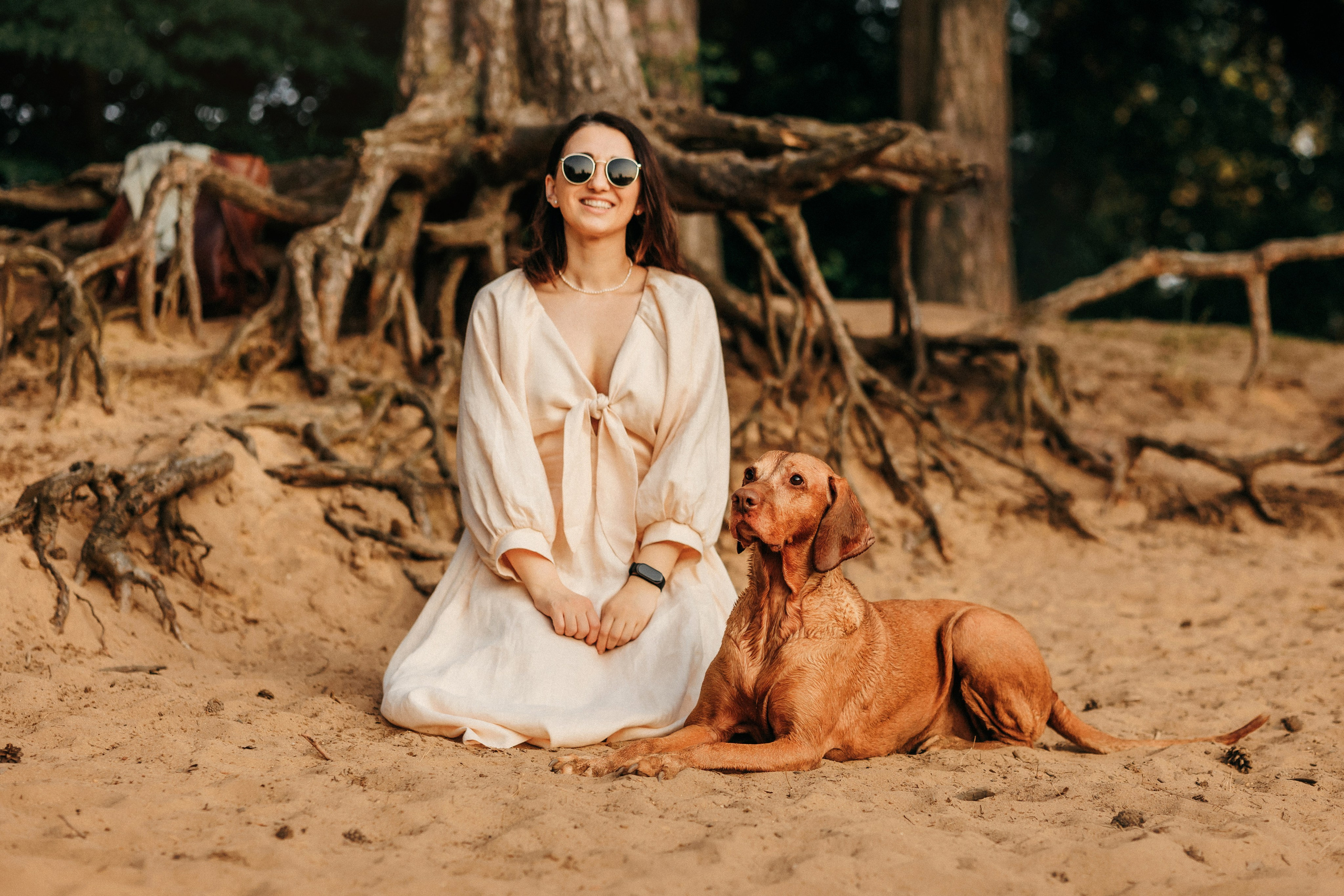 Марина, Глеб, Мая и Чили. Фотограф-анималист Елена Радченко, Москва