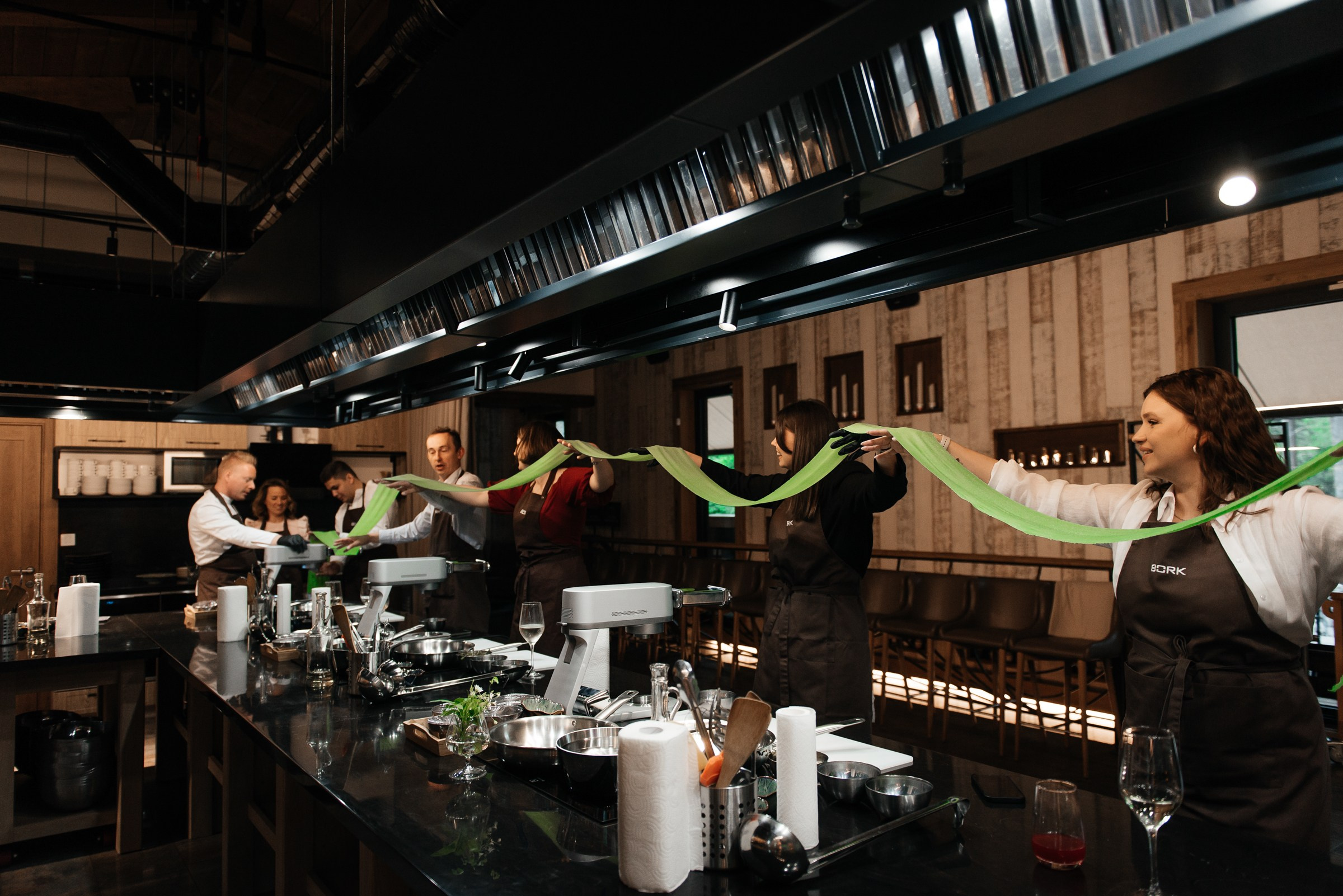 свадебный ужин в ресторане Чаща в Охта парке