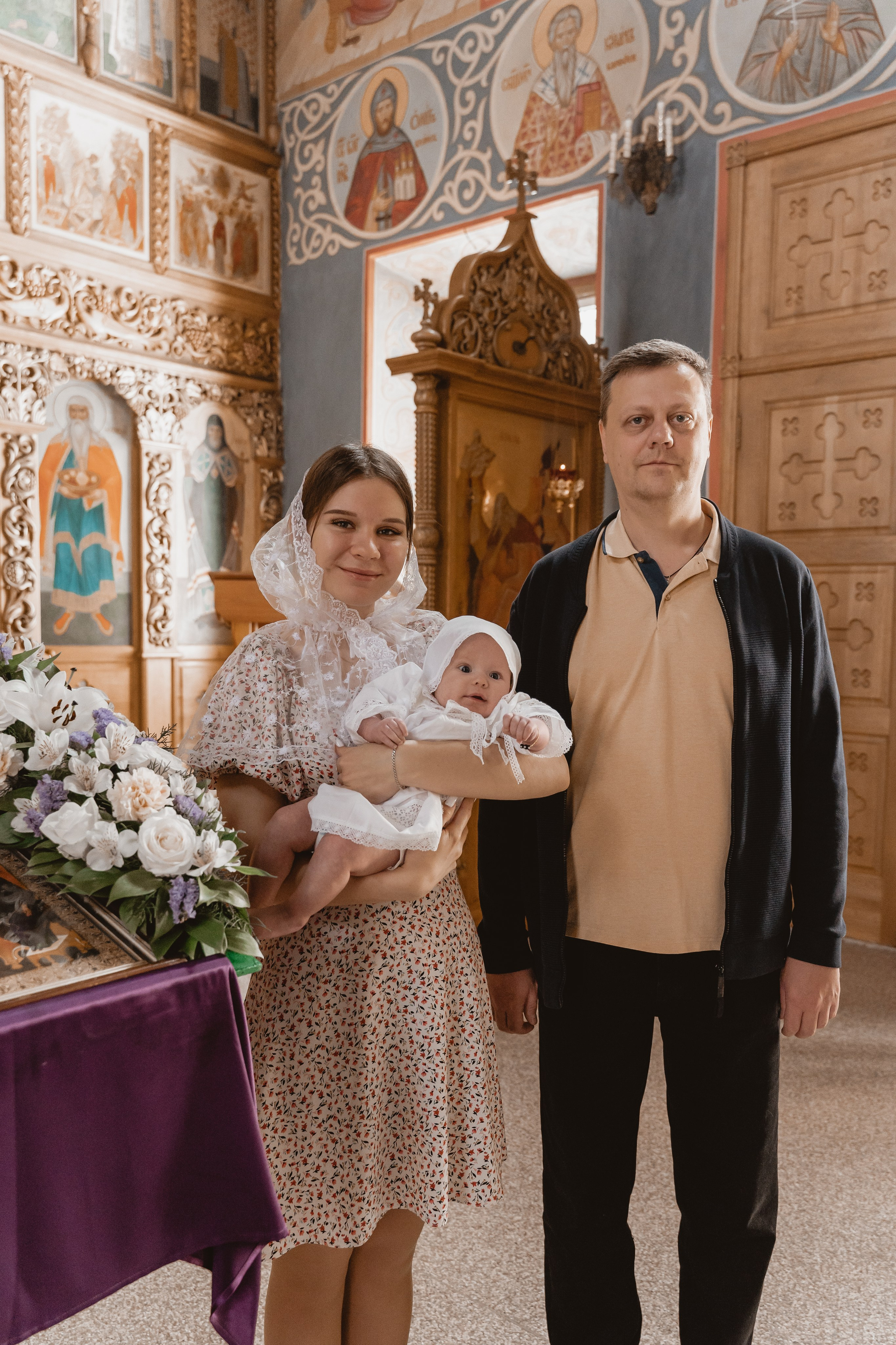 Крещение Таисии. Свадебный фотограф Юлия Копылова