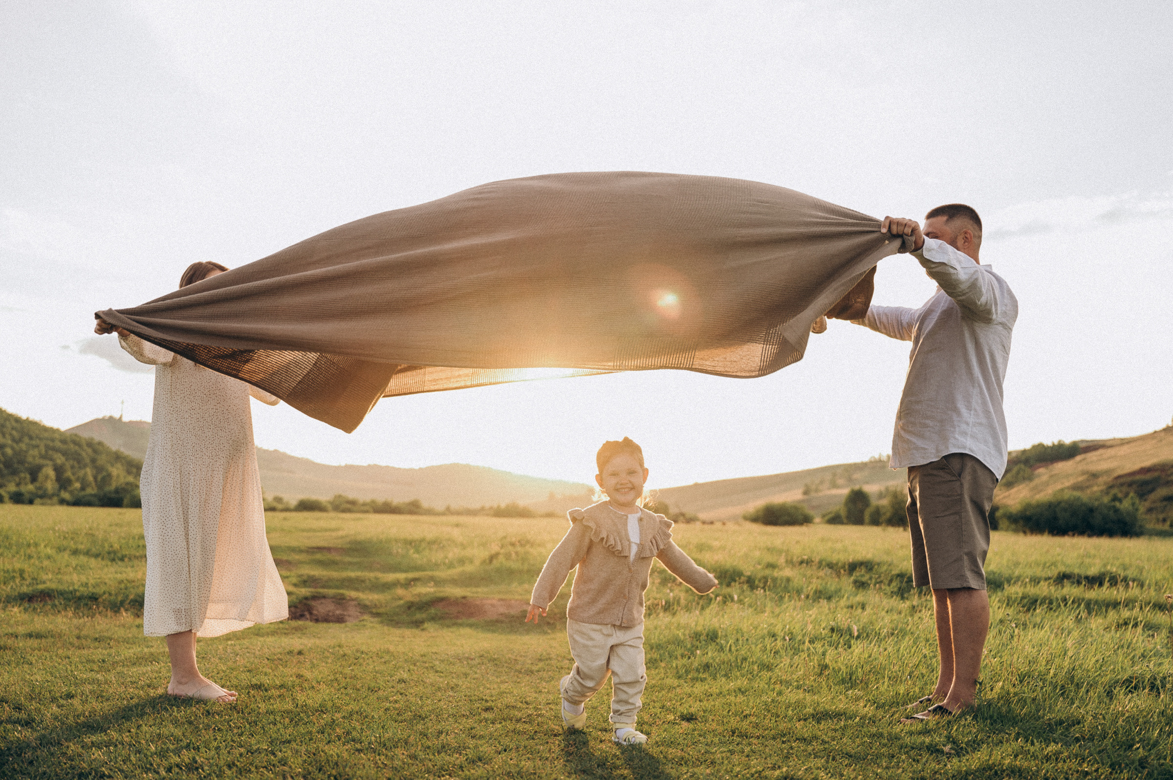 Даша, Семён и Кира. Семейный и свадебный фотограф в Красноярске Садкеева Юлия