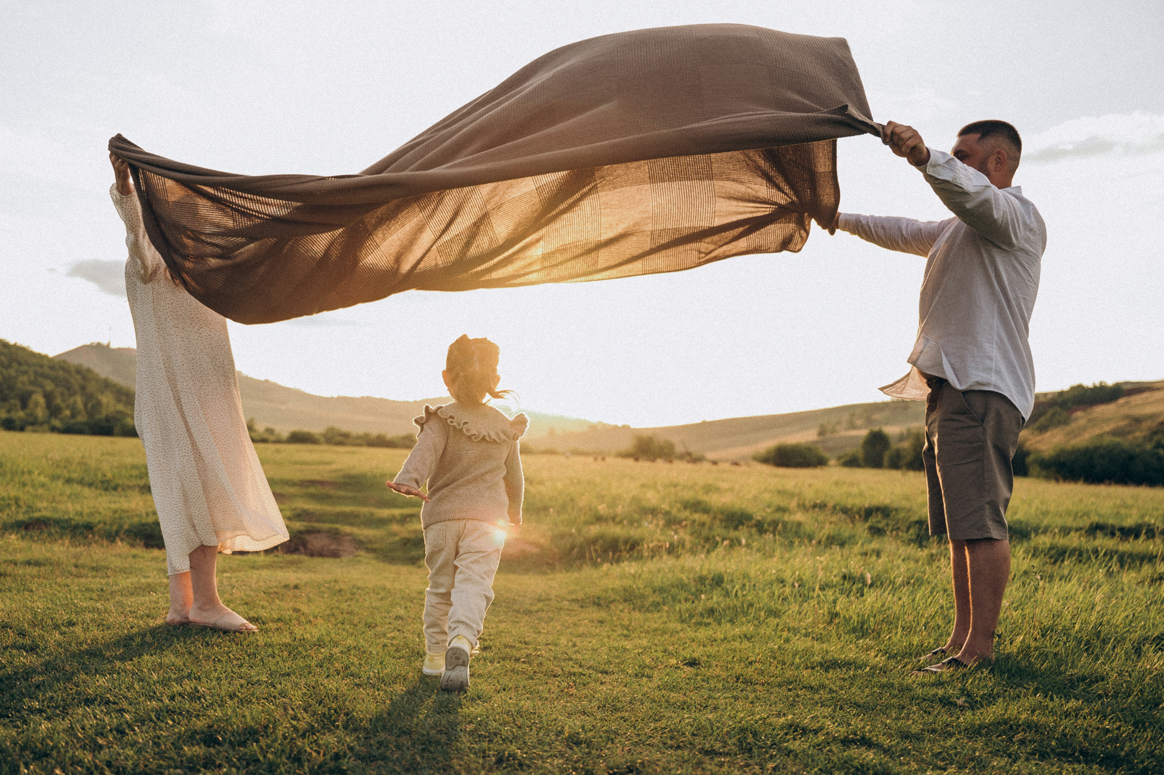 Даша, Семён и Кира. Семейный и свадебный фотограф в Красноярске Садкеева Юлия