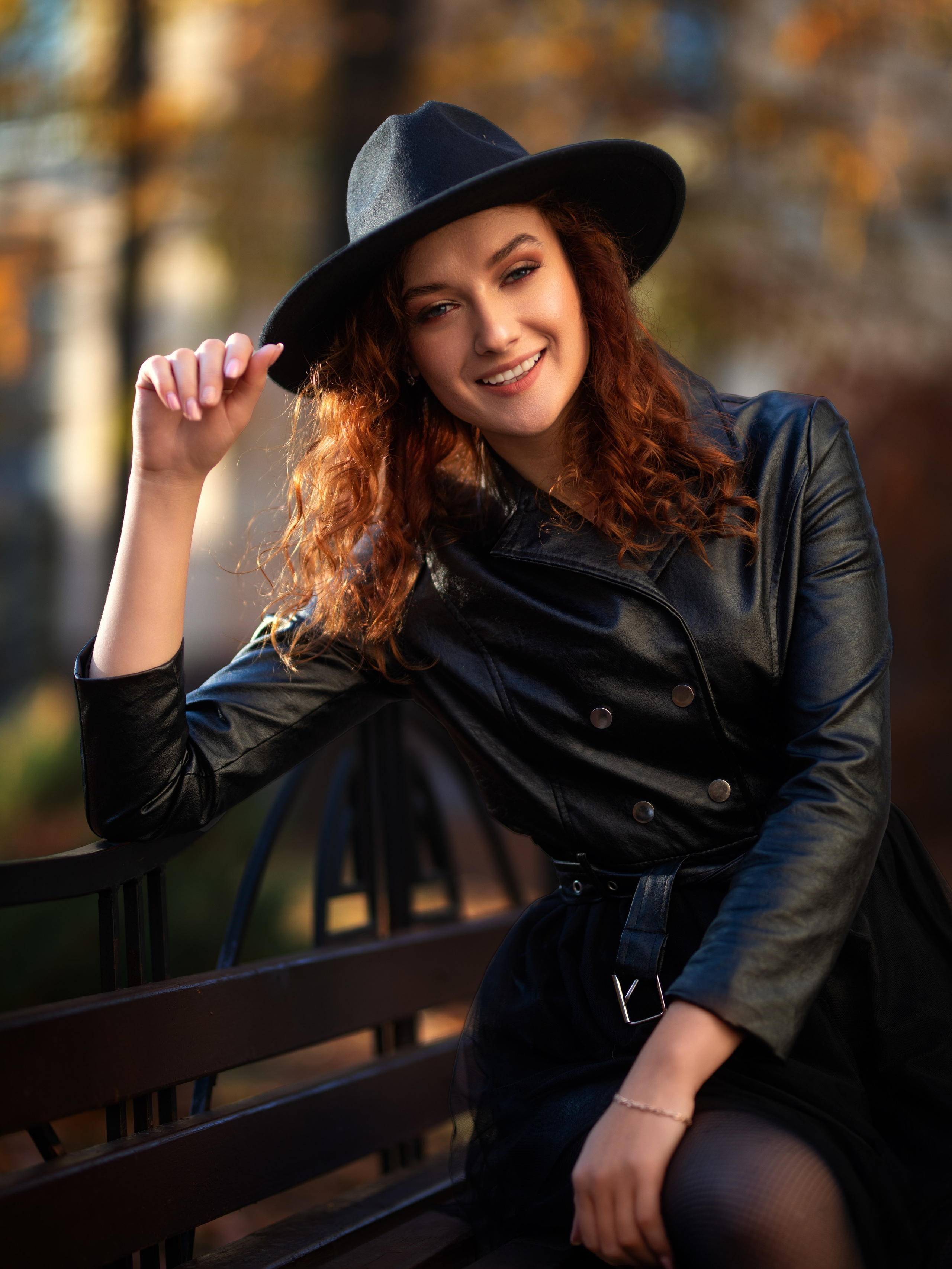 Осенняя фотосъемка в парке с Анастасией в формате для «себя»