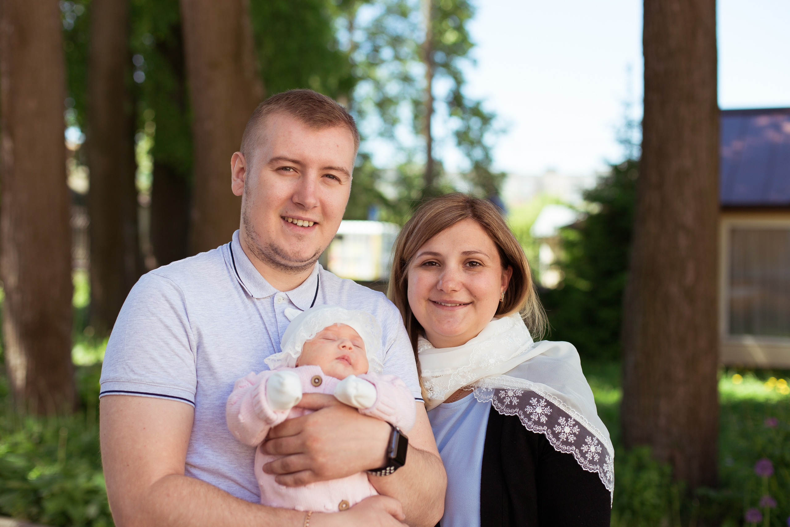 Крещение Ульяны. Успенская церковь. Фотограф новорожденных и детский в Сергиевом Посаде Кругликова Юлия