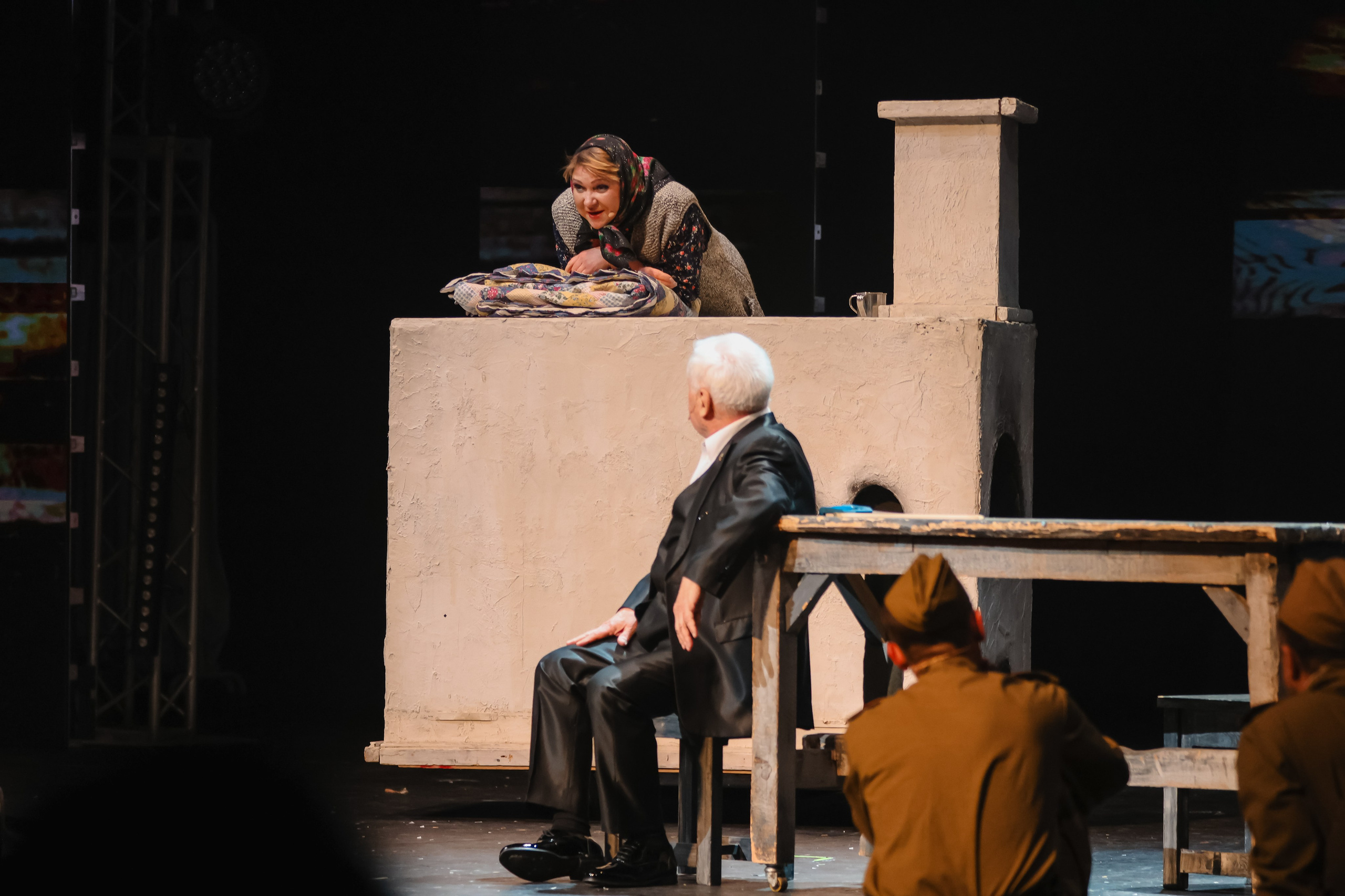 Василий Теркин, театр «Русская песня». Фотограф Ольга Махалова — Санкт-Петербург, Москва, Нижний Новгород