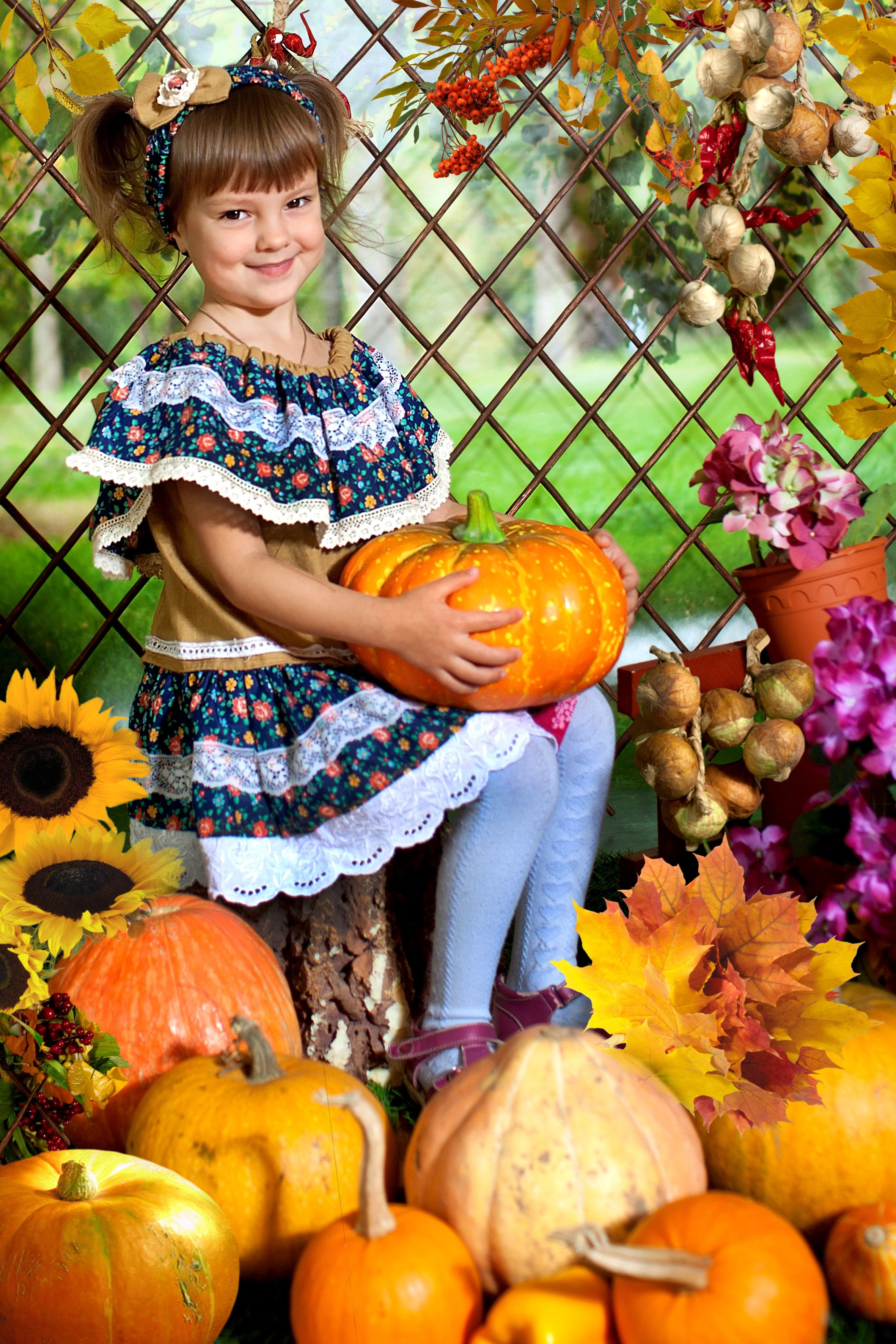 Тыквенный урожай. Art photographer Nino