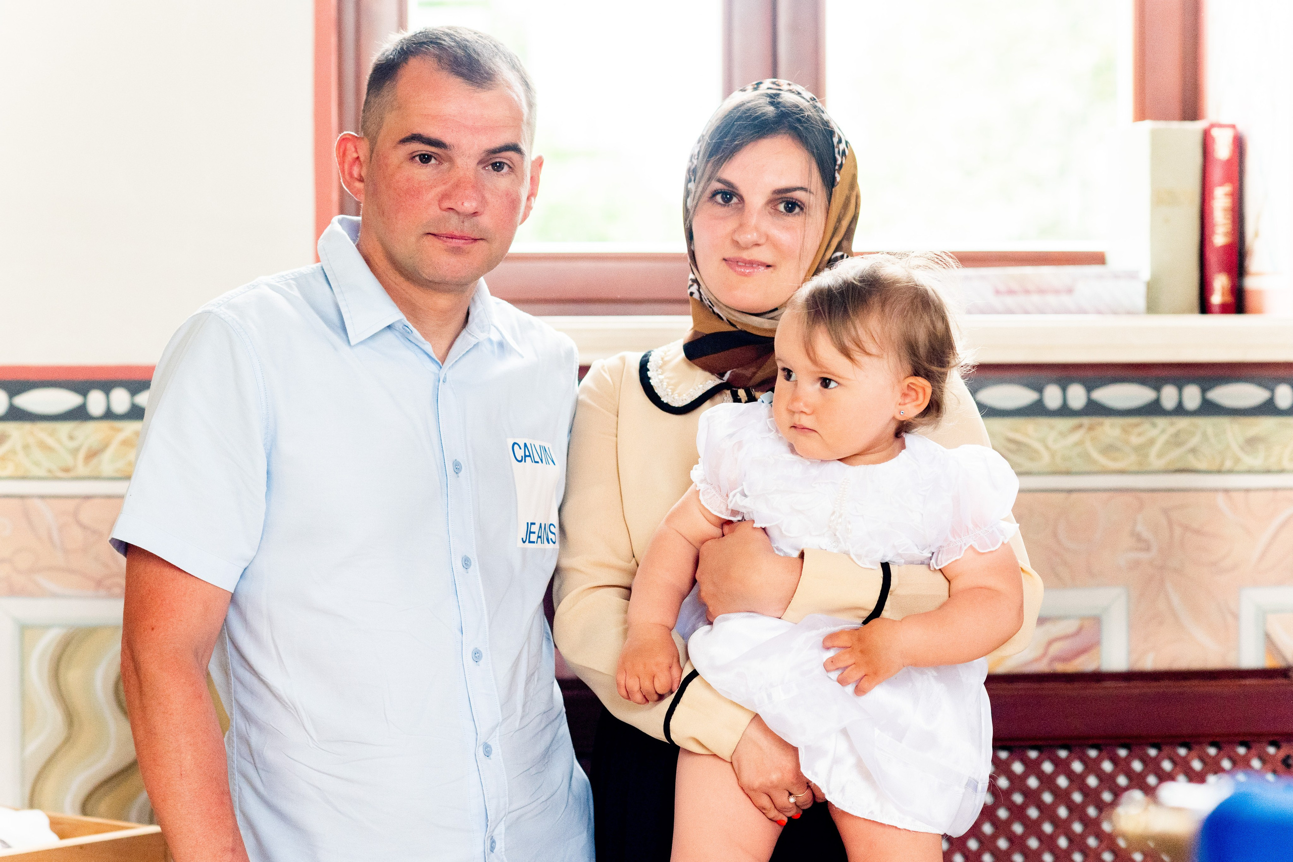 Крещение Ники. Фотограф Юлия Попова