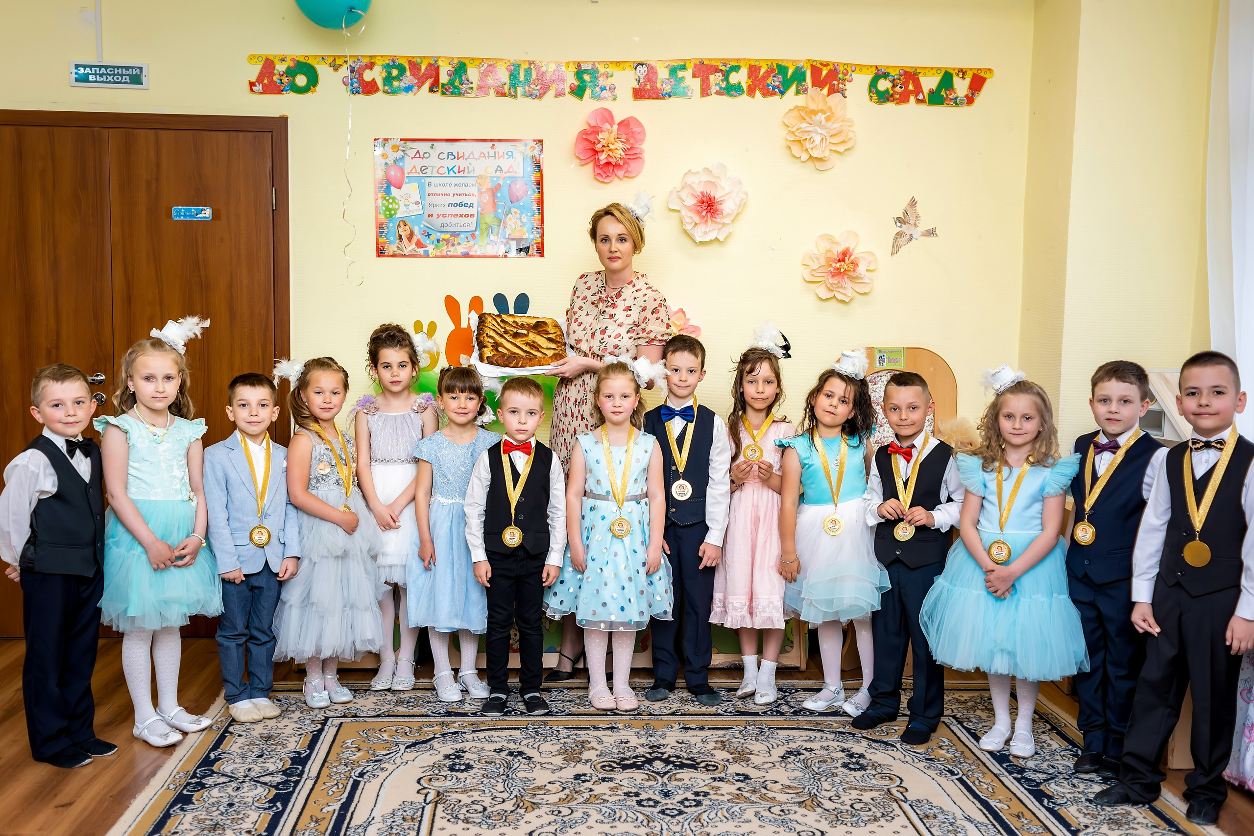 Выпускные в саду. Фотограф Юлия Попова