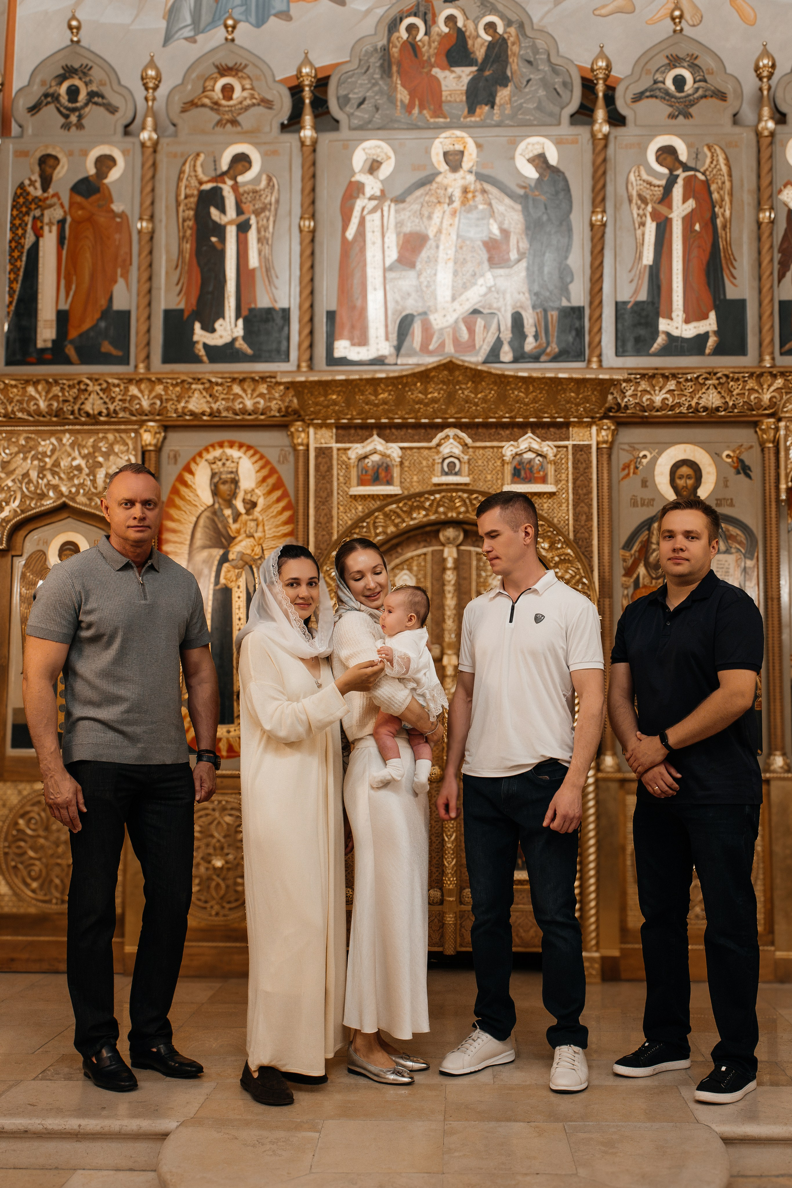 Крещение Анны. Семейный фотограф в Москве Алина Киблина