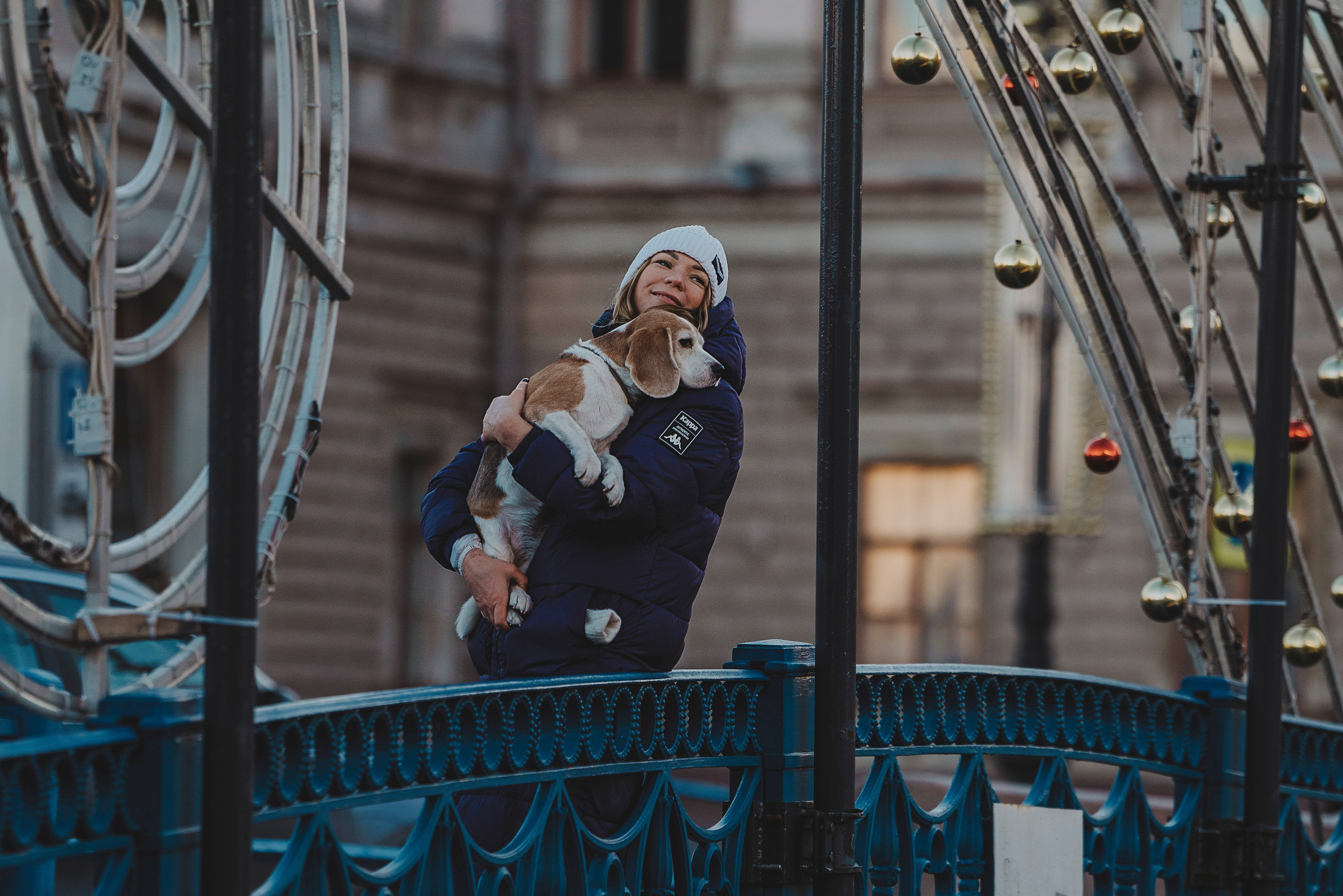 Ксения и Гаечка. Фотограф анималист в Спб недорого Олеся Майорова