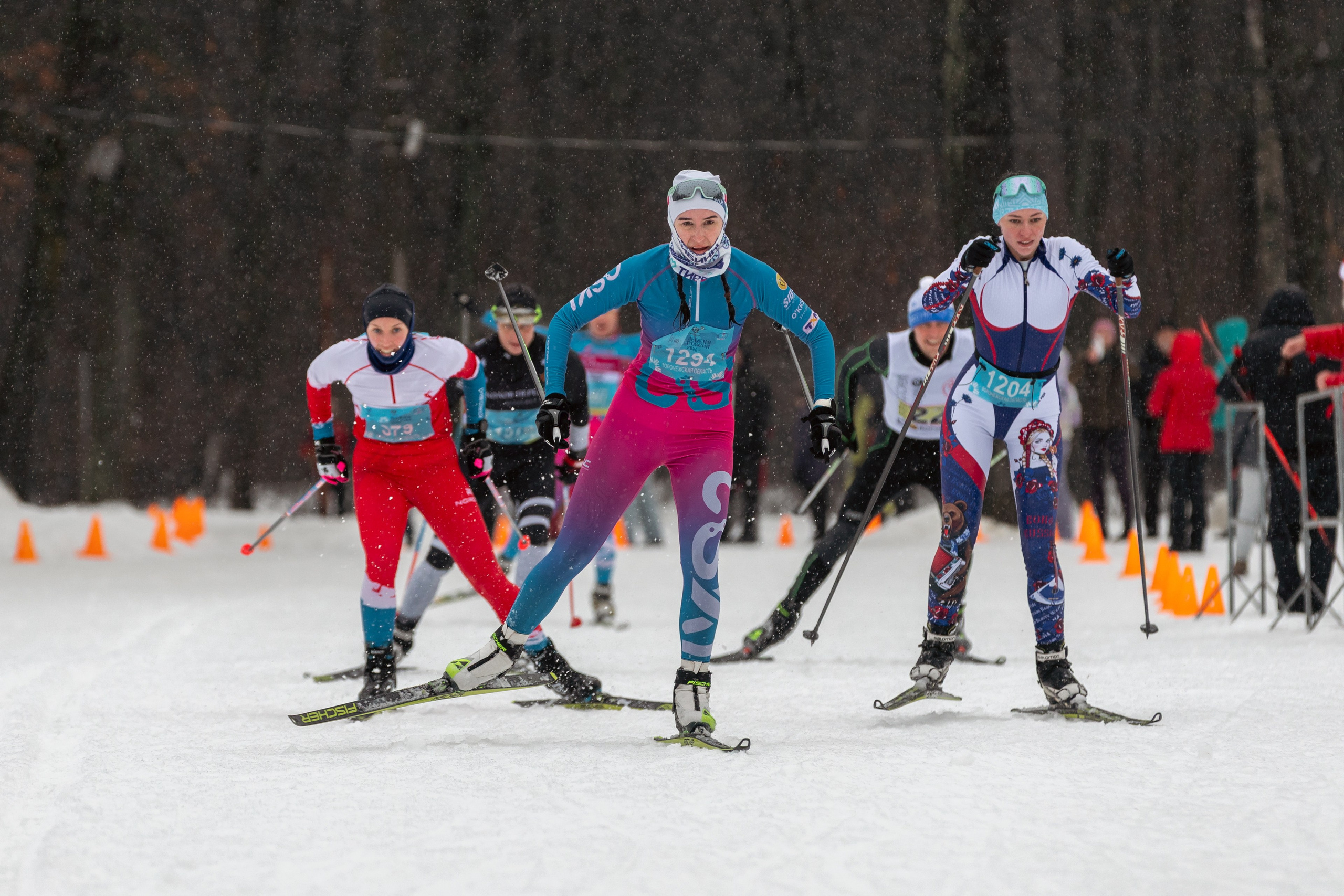 Лыжня России 2026: спортсмены. Александр Хрипушин фотограф Воронеж
