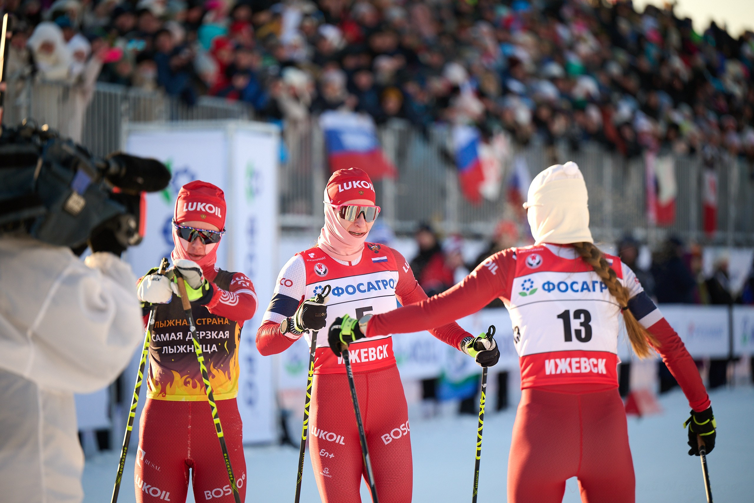 VI этап ФосАгро Кубка России по лыжным гонкам. Спринт. Ижевск 25.01.2025. Спортивный репортажный фотограф в Ижевске Сергей Мерзляков