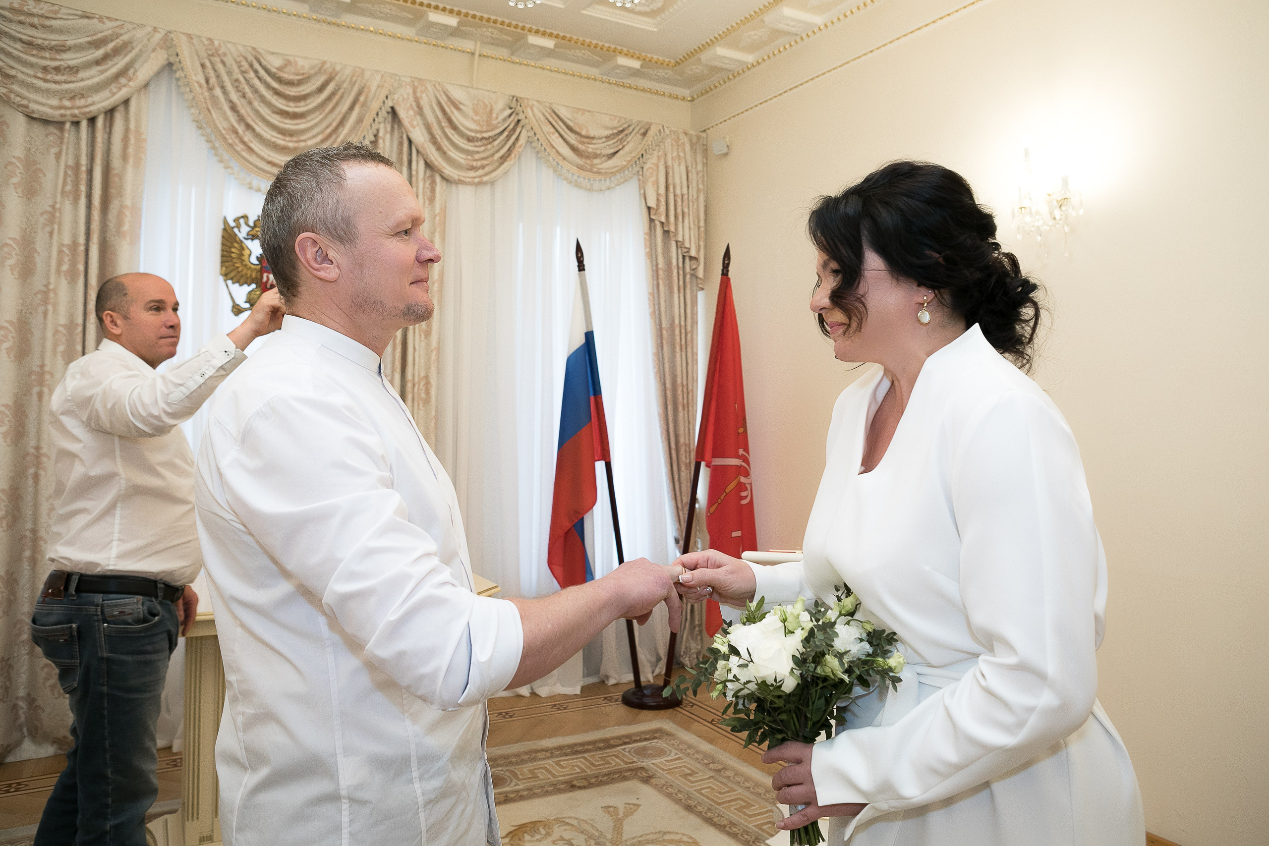 Регистрация брака Рената и Натальи. Семейный и свадебный фотограф в Санкт-Петербурге Таша Семёнова