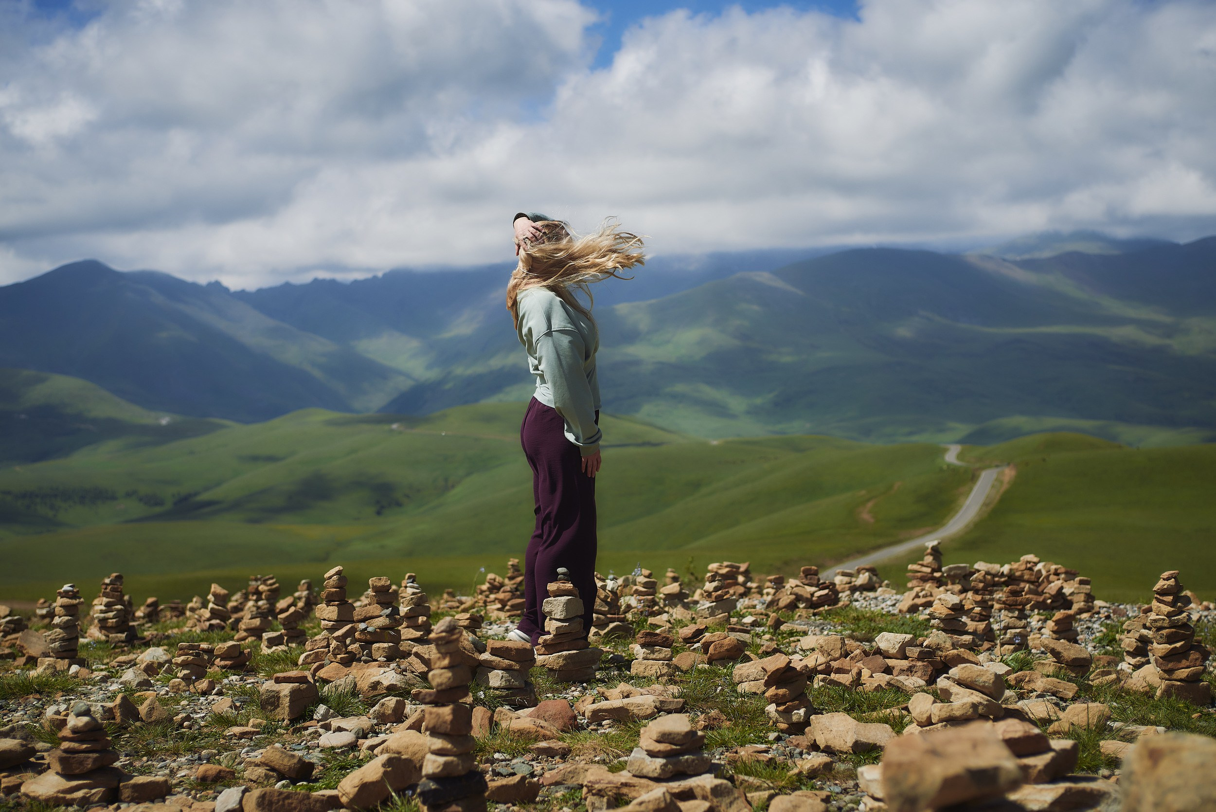 Фотосессия в горах Кавказа с выездом из Кисловодска
