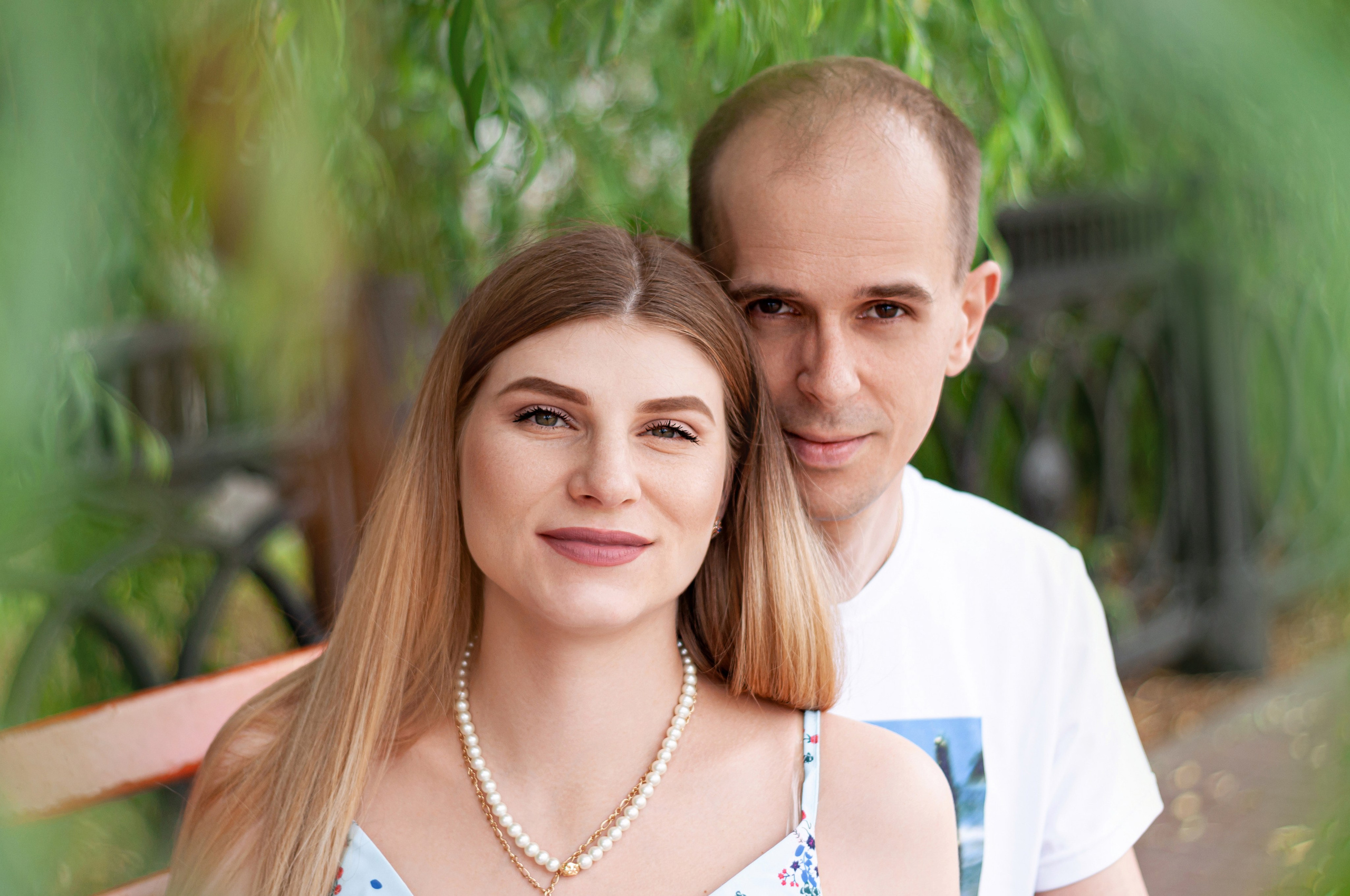 Марина и Никита, а парке. Семейный и свадебный фотограф Галина Абакумова, фотосессии в Белгороде