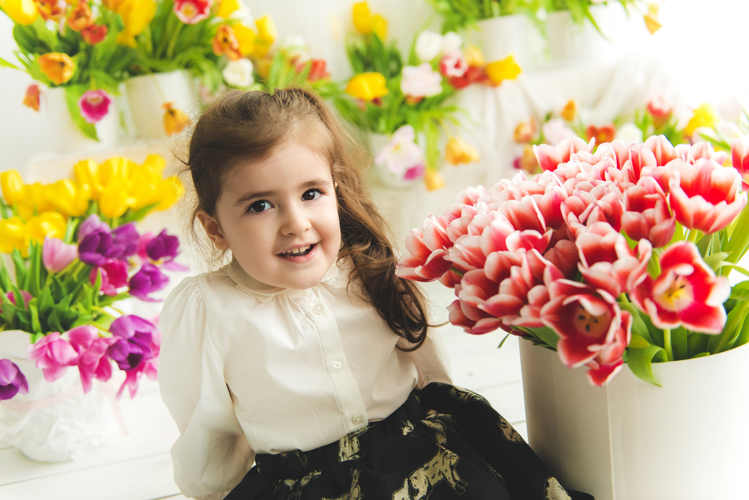 Тюльпаны. Фотограф новорожденных и детей в Барнауле — Екатерина Шапкина