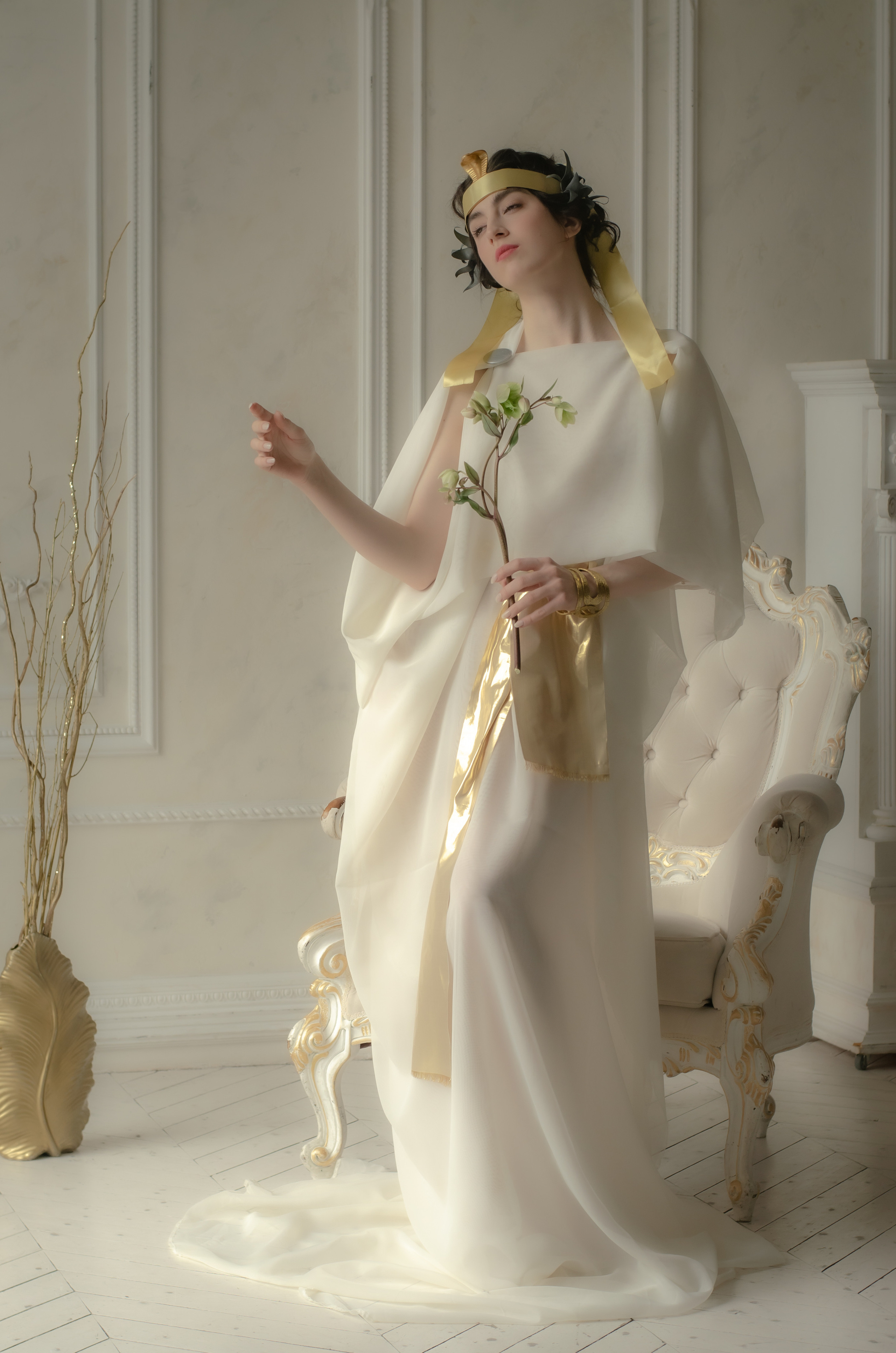 Клеопатра. Лилия Гоца. Гунфу Шаолинь. Арт-фотография. Ретриты