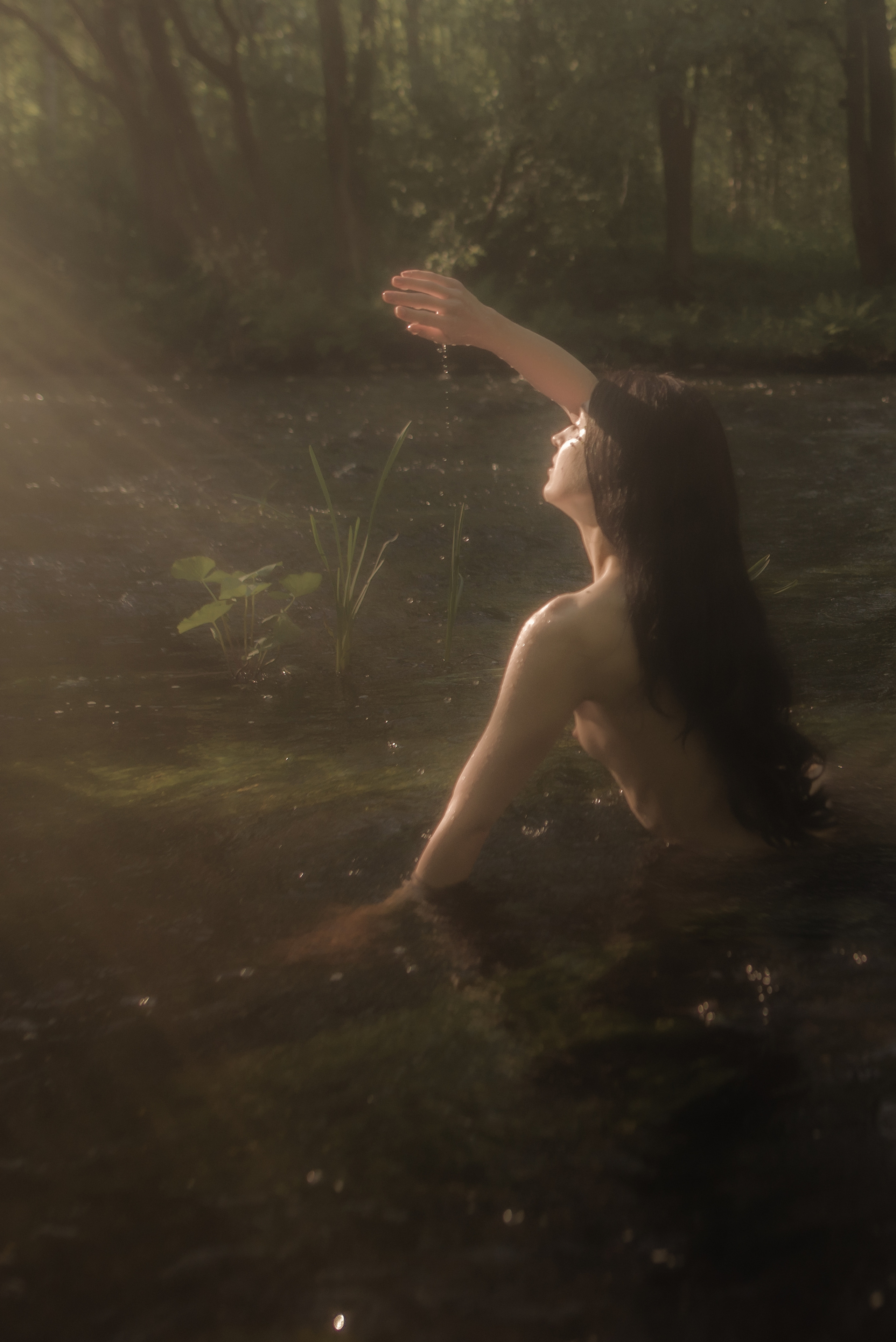 Русалка в Петяярви. Лилия Гоца. Гунфу Шаолинь. Арт-фотография. Ретриты