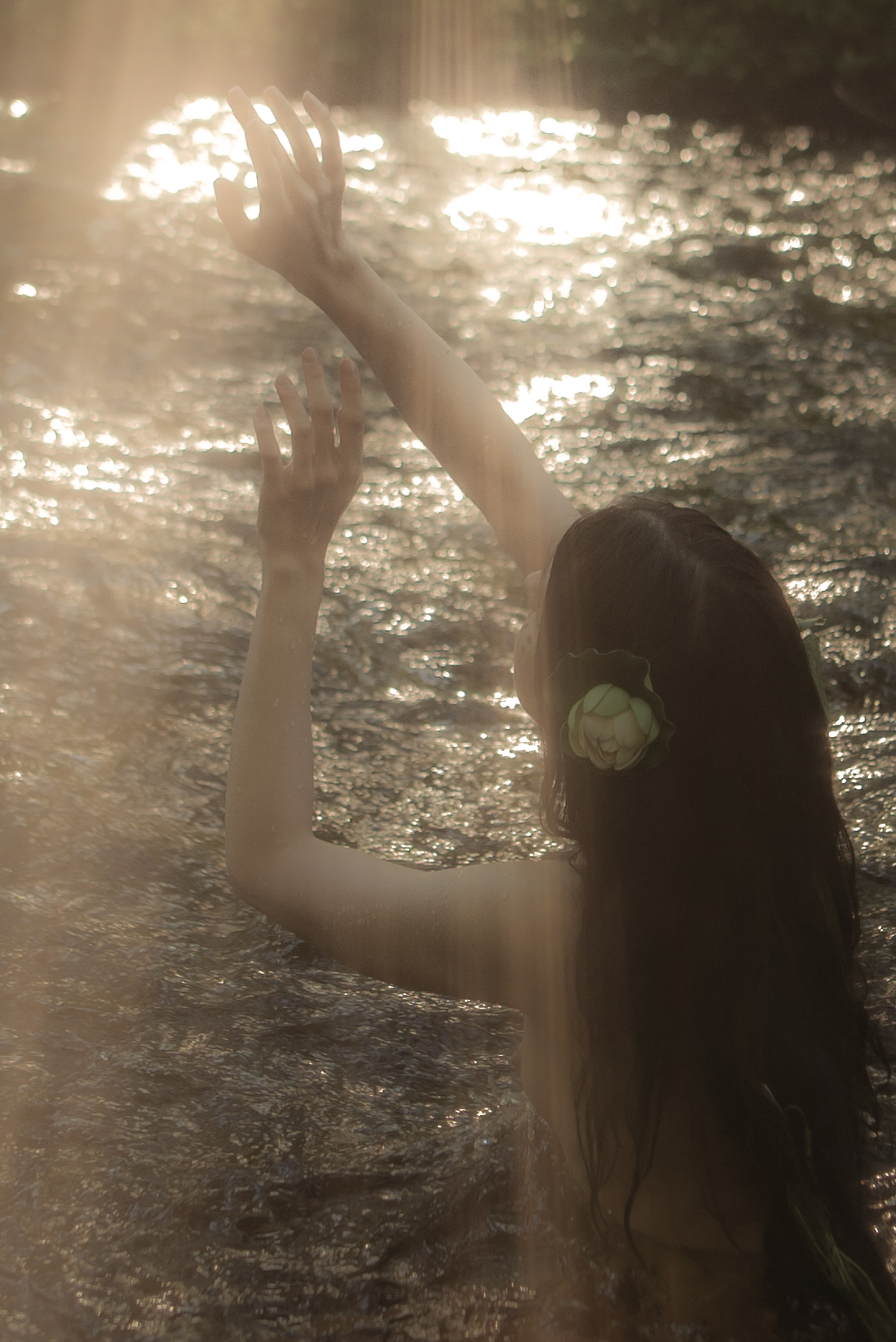 Русалка в Петяярви. Лилия Гоца. Гунфу Шаолинь. Арт-фотография. Ретриты