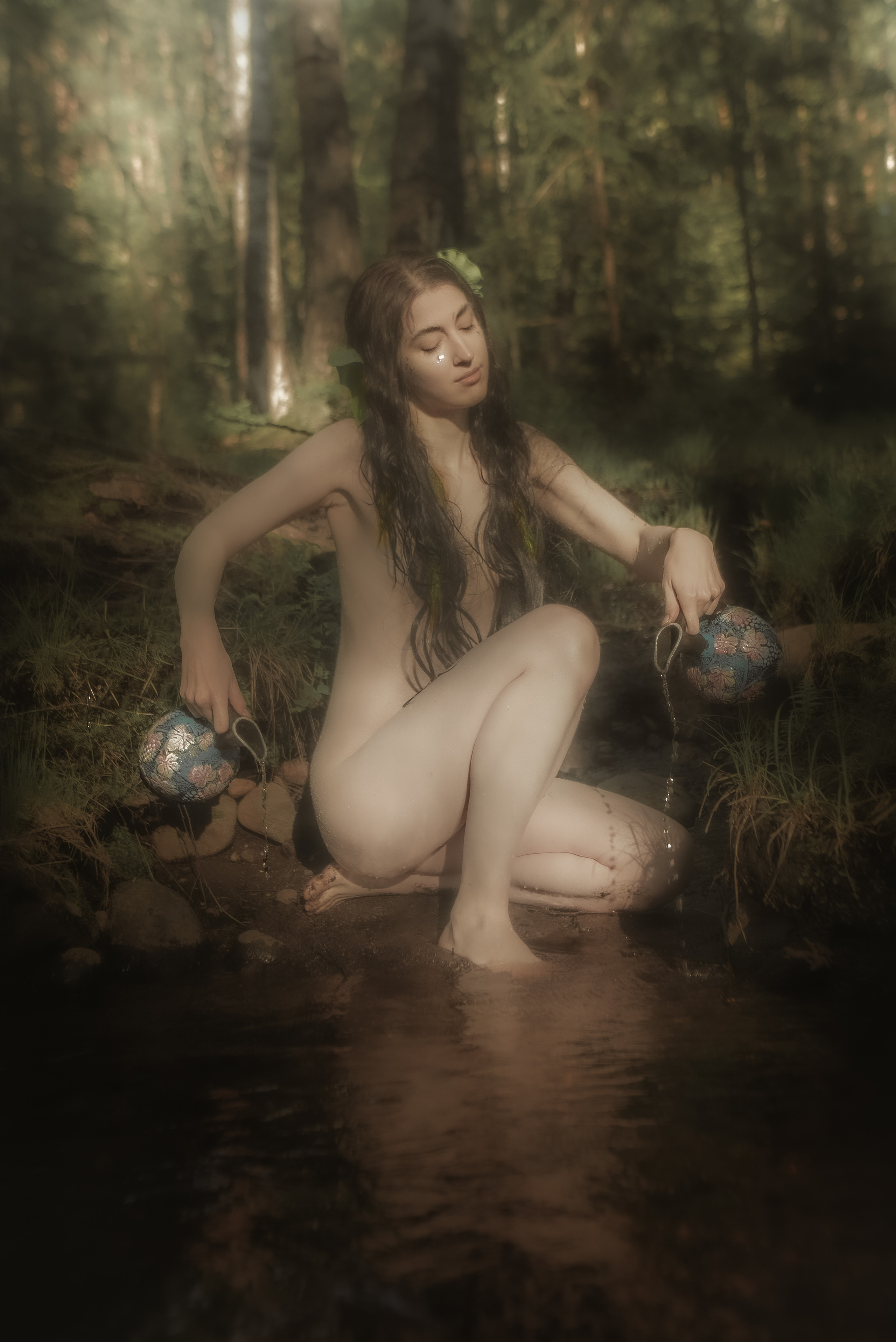 Русалка в Петяярви. Лилия Гоца. Гунфу Шаолинь. Арт-фотография. Ретриты