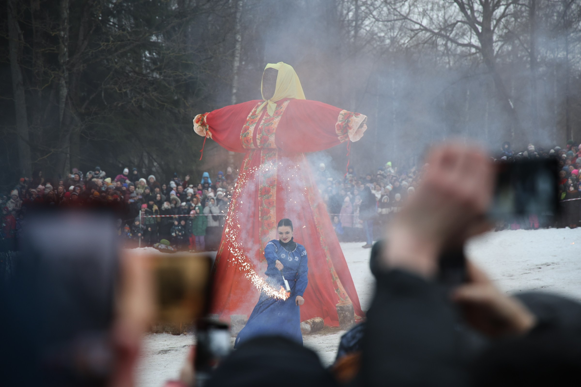 Широкая Масленица ГМЗ Павловск. Фотограф Валерий Сабрам
