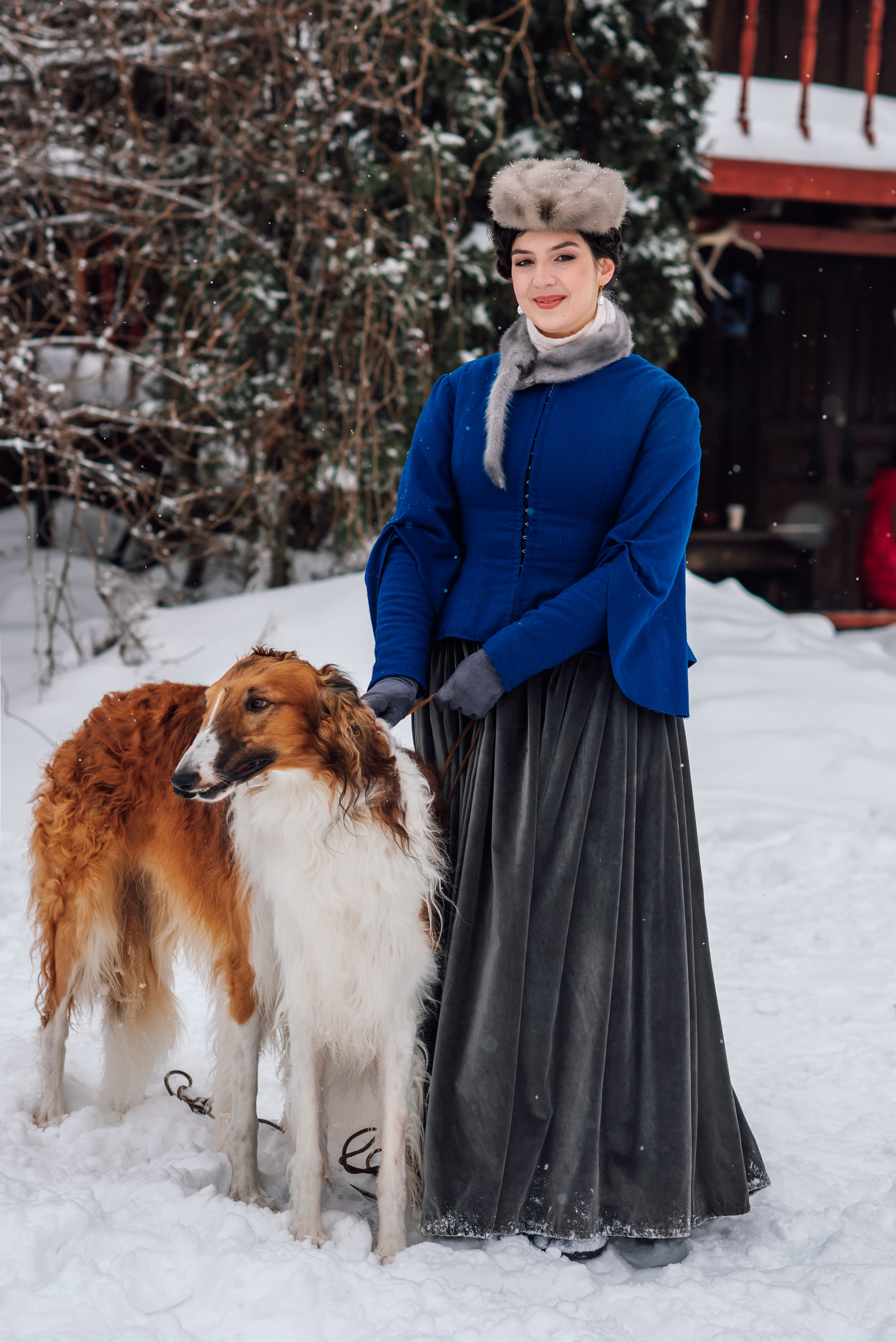 Зимняя парфорсная охота. Фотограф Диана Вальтер
