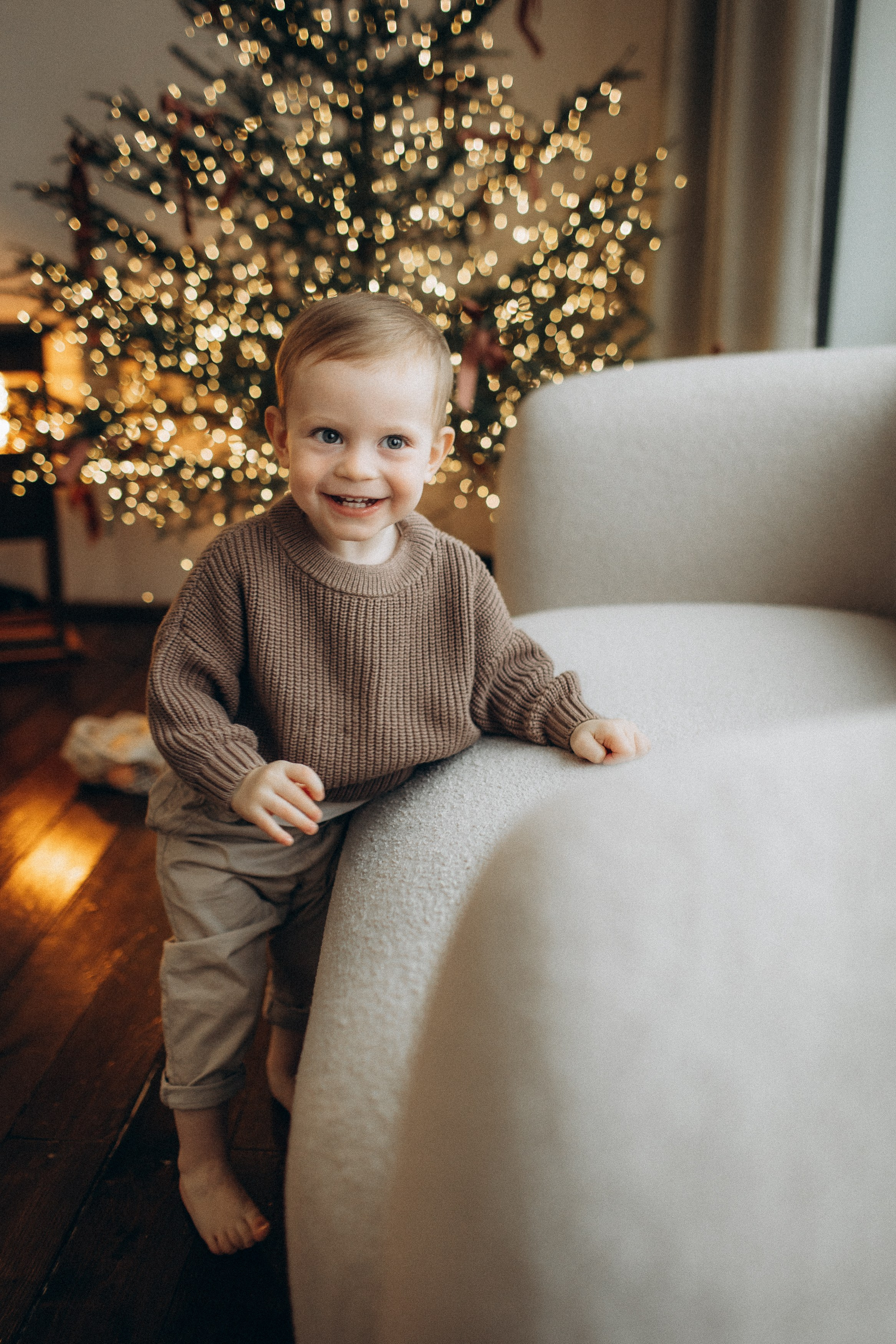 Семейная новогодняя фотосессия Москва мама и сын. Фотограф Владимир Москва