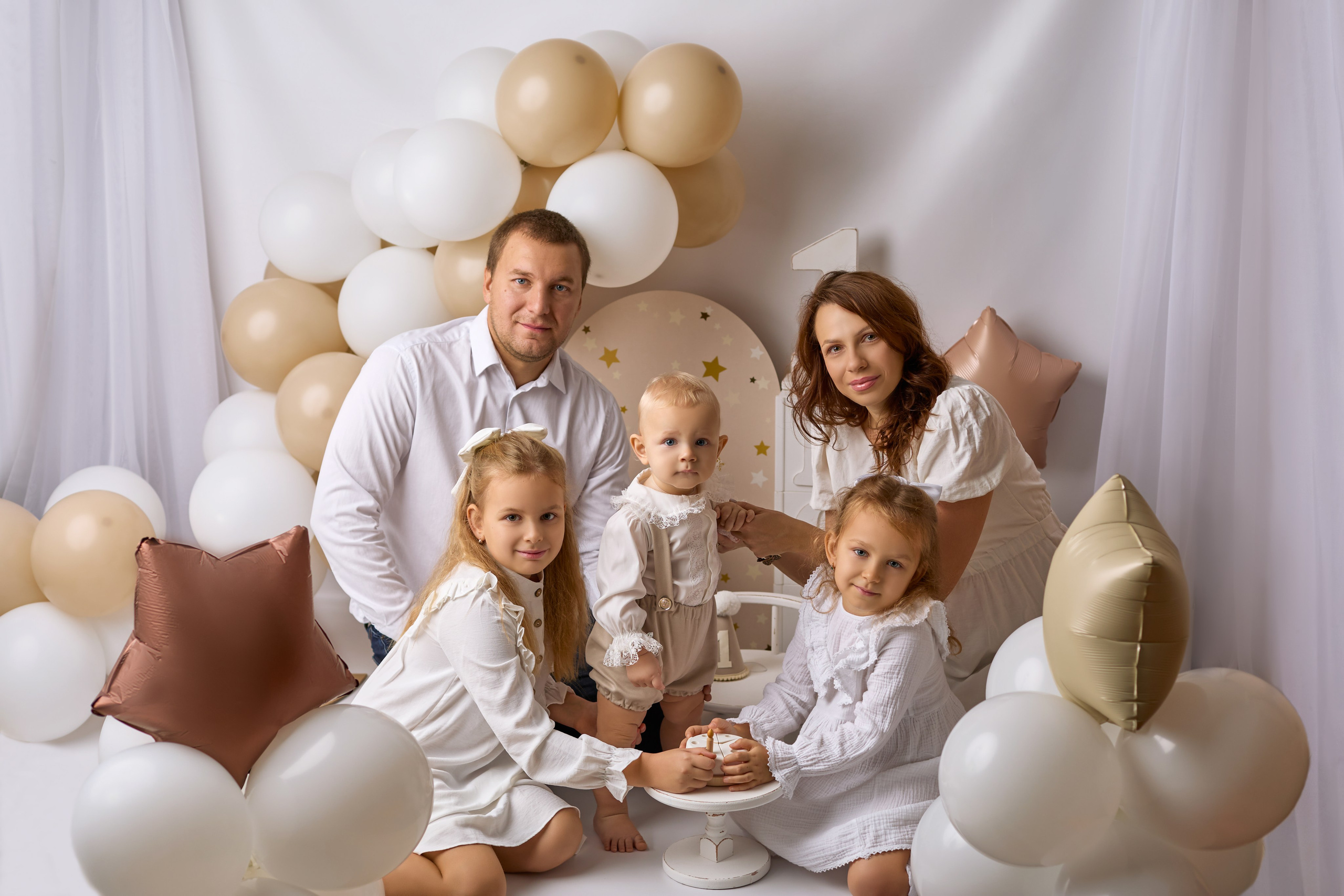 Фотосессия в годик. Фотограф новорожденных Ростов-на-Дону