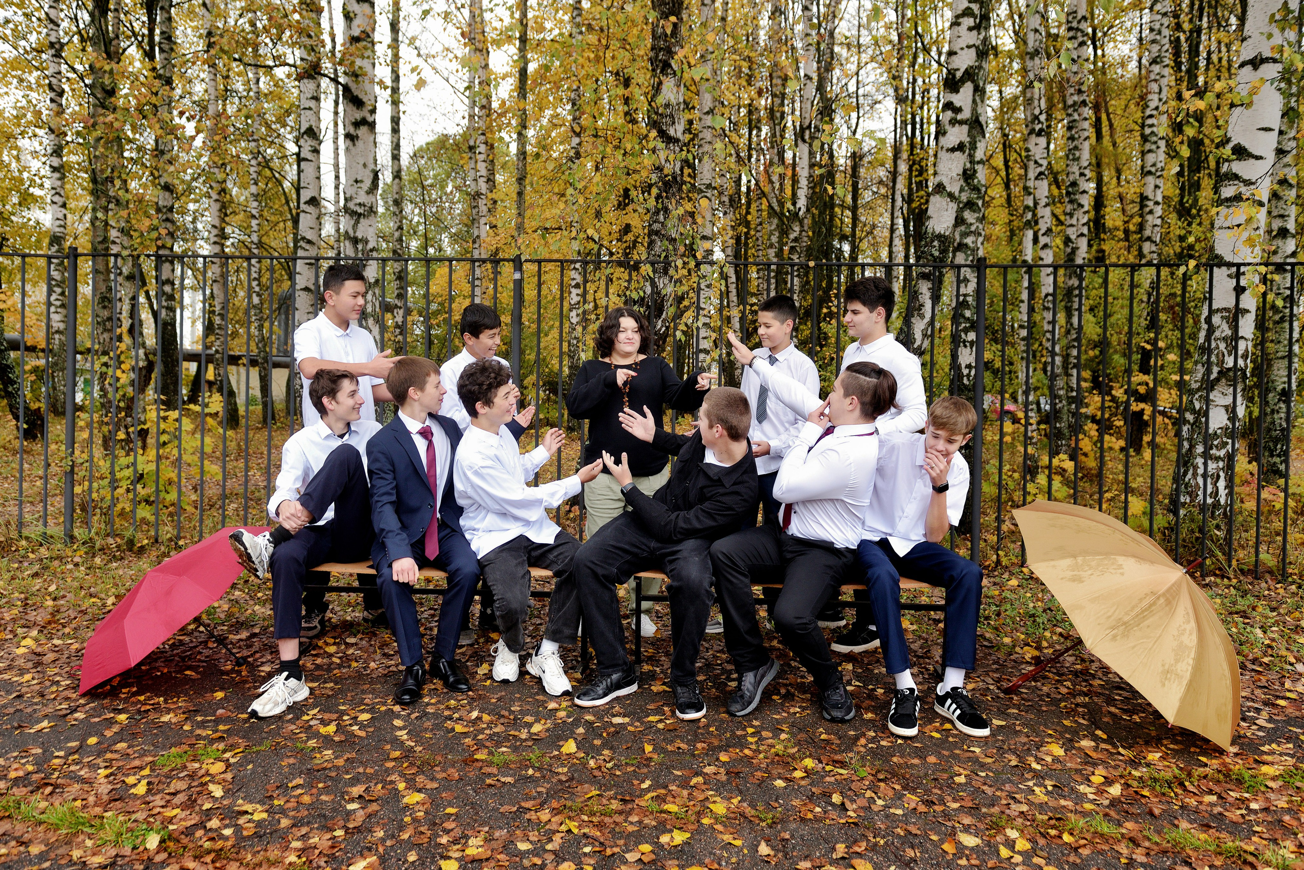 Съемка для 9 класса, выпускной альбом. Детский фотограф в Долгопрудном и Москве