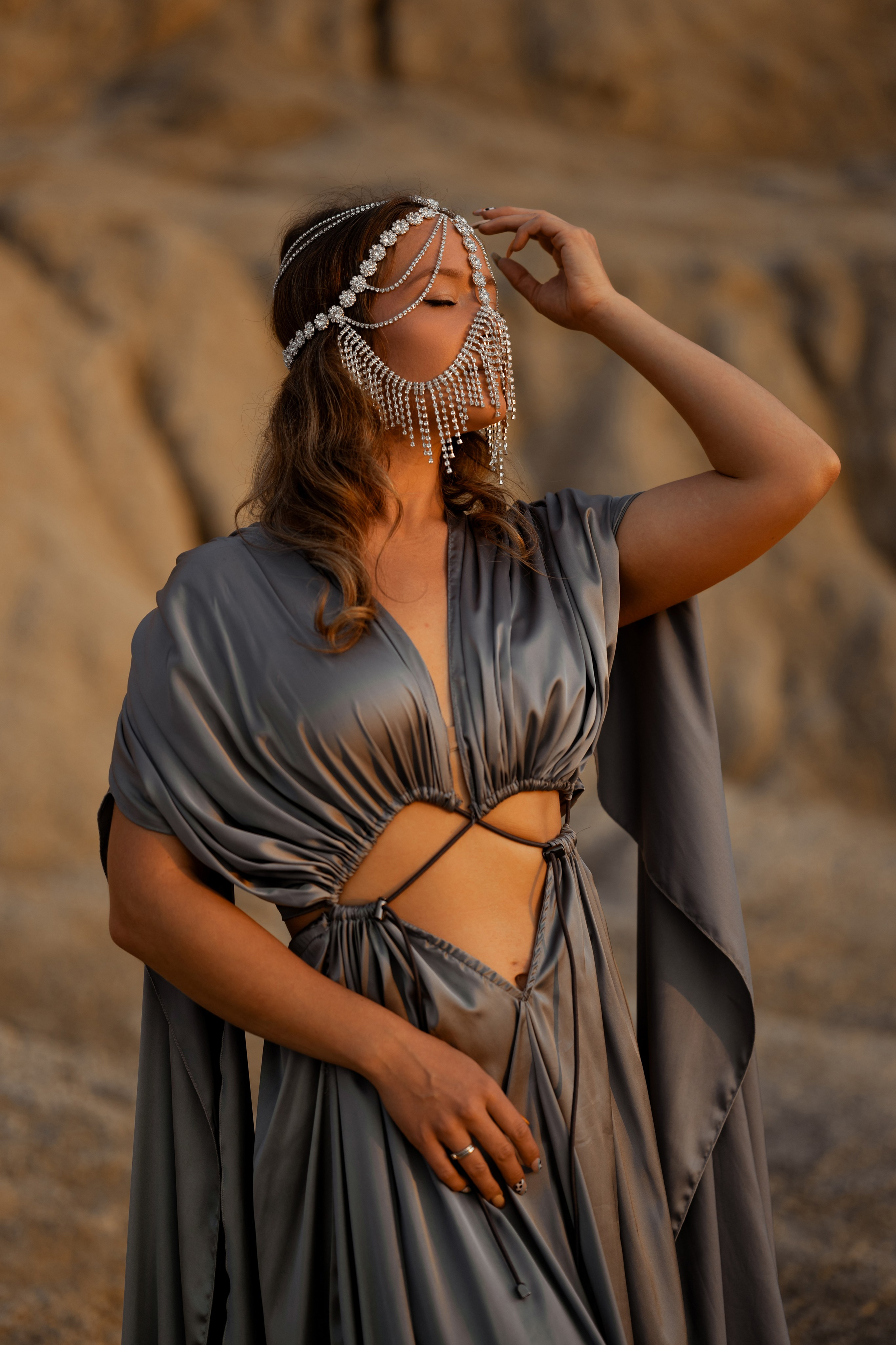 Екатерина в пустыне. Свадебный и семейный фотограф в СПб Валерия Фомичева